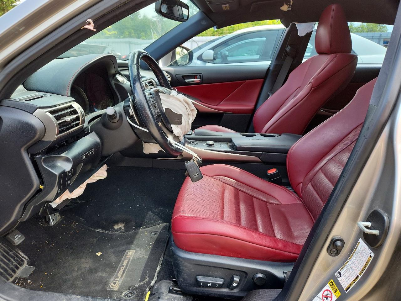 2015 Lexus Is 250 Silver vin: JTHCF1D2XF5018111
