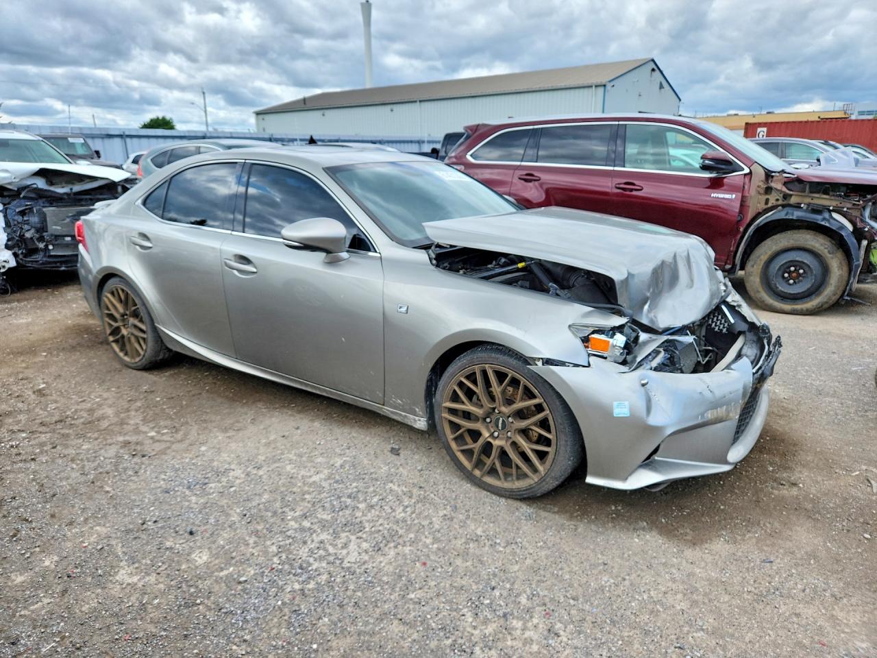 2015 Lexus Is 250 Silver vin: JTHCF1D2XF5018111