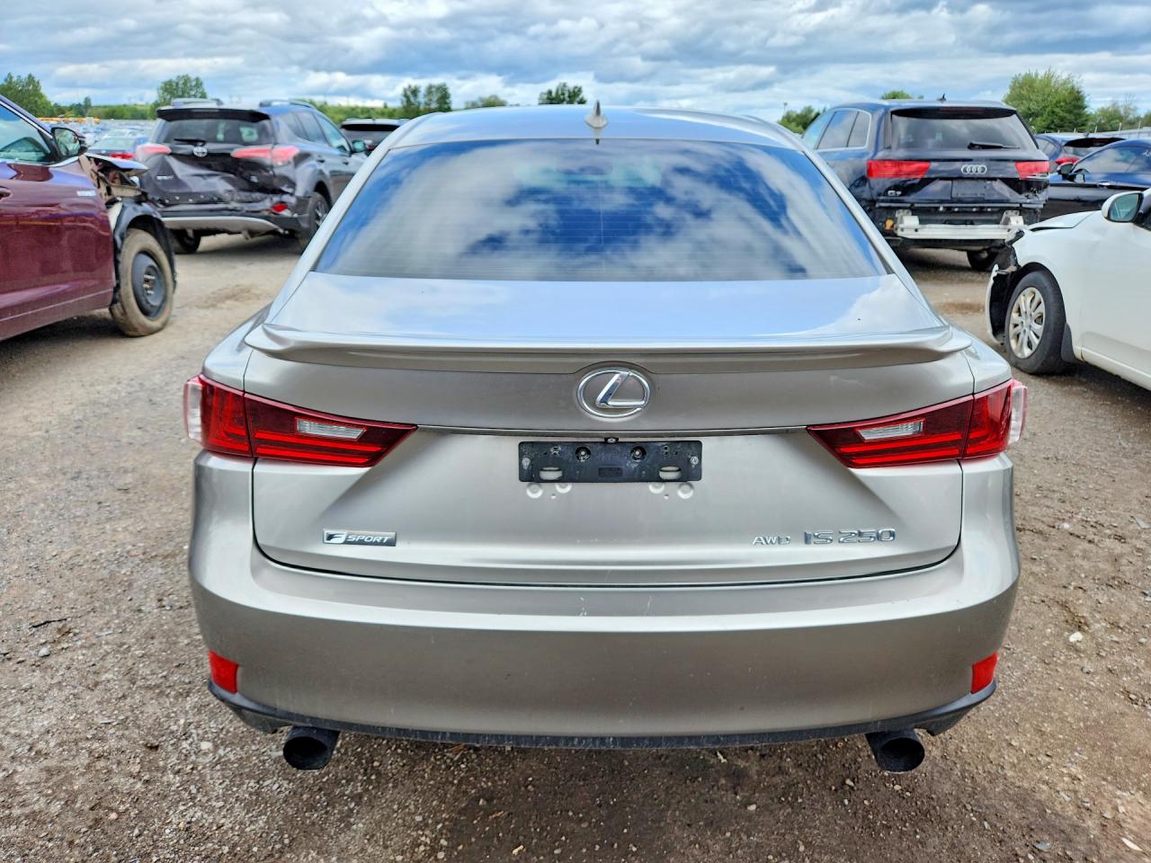 2015 Lexus Is 250 Silver vin: JTHCF1D2XF5018111