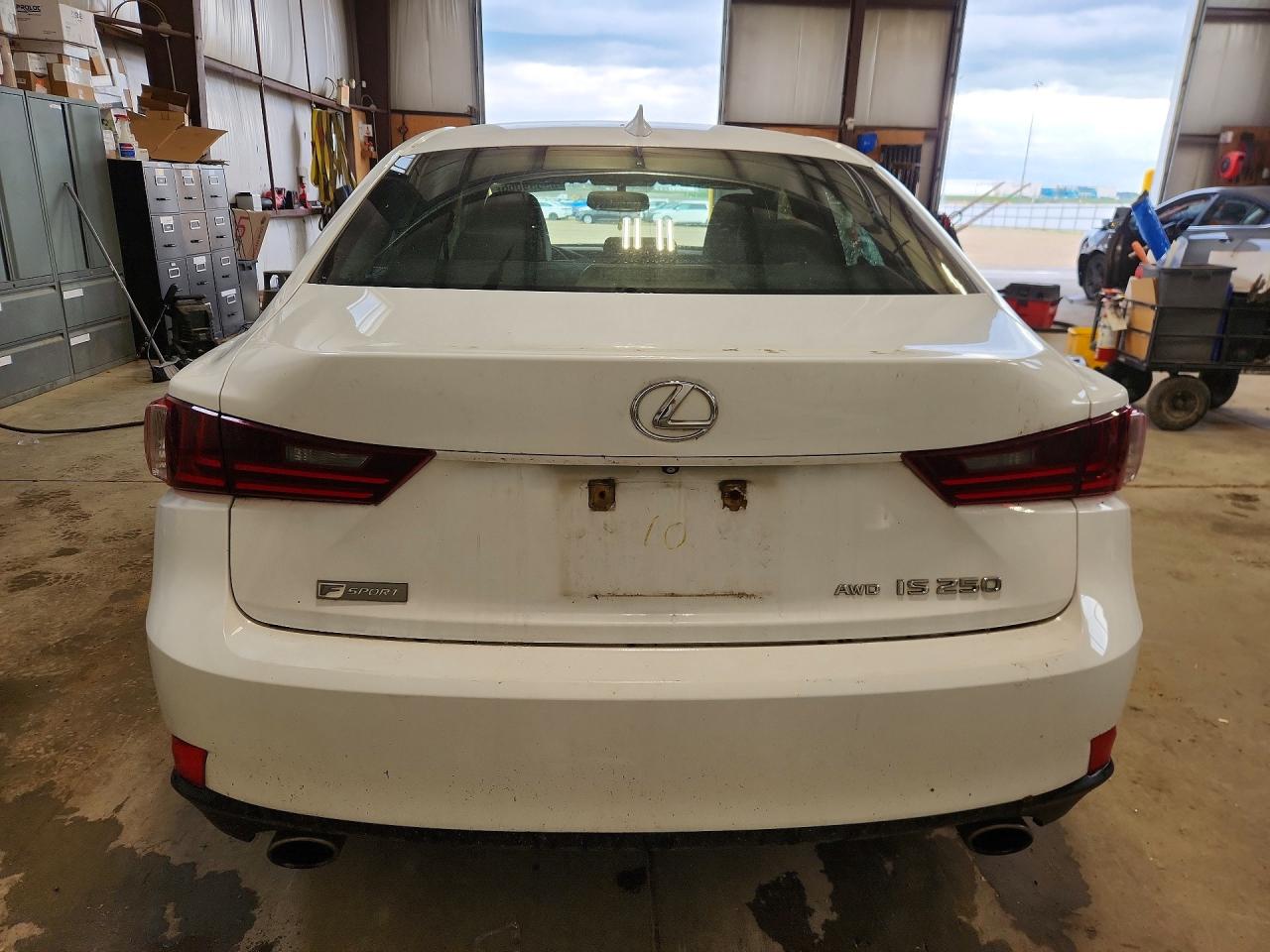 2015 Lexus Is 250 White vin: JTHCF1D2XF5021073