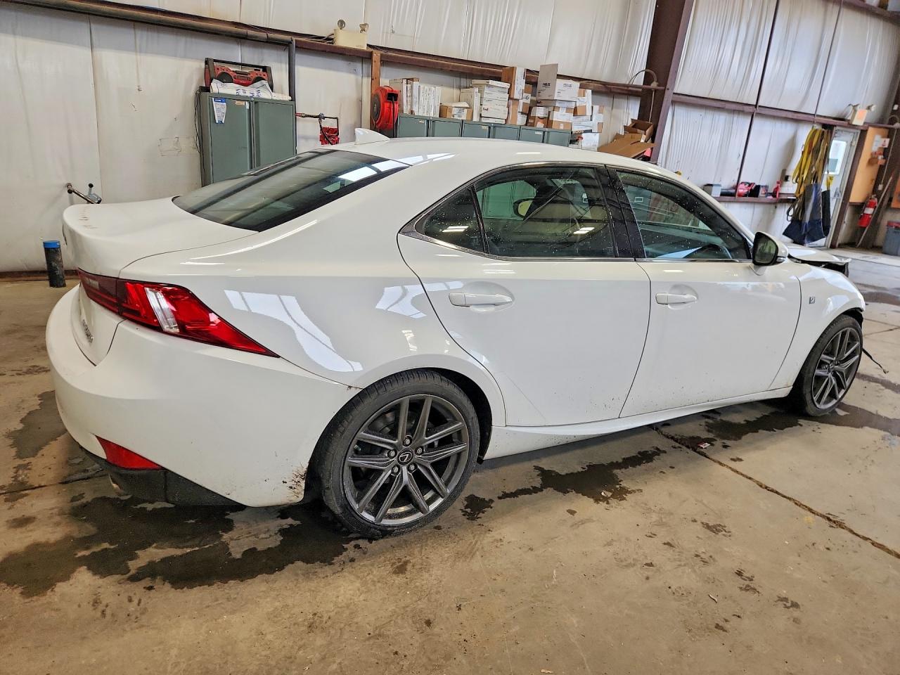2015 Lexus Is 250 White vin: JTHCF1D2XF5021073