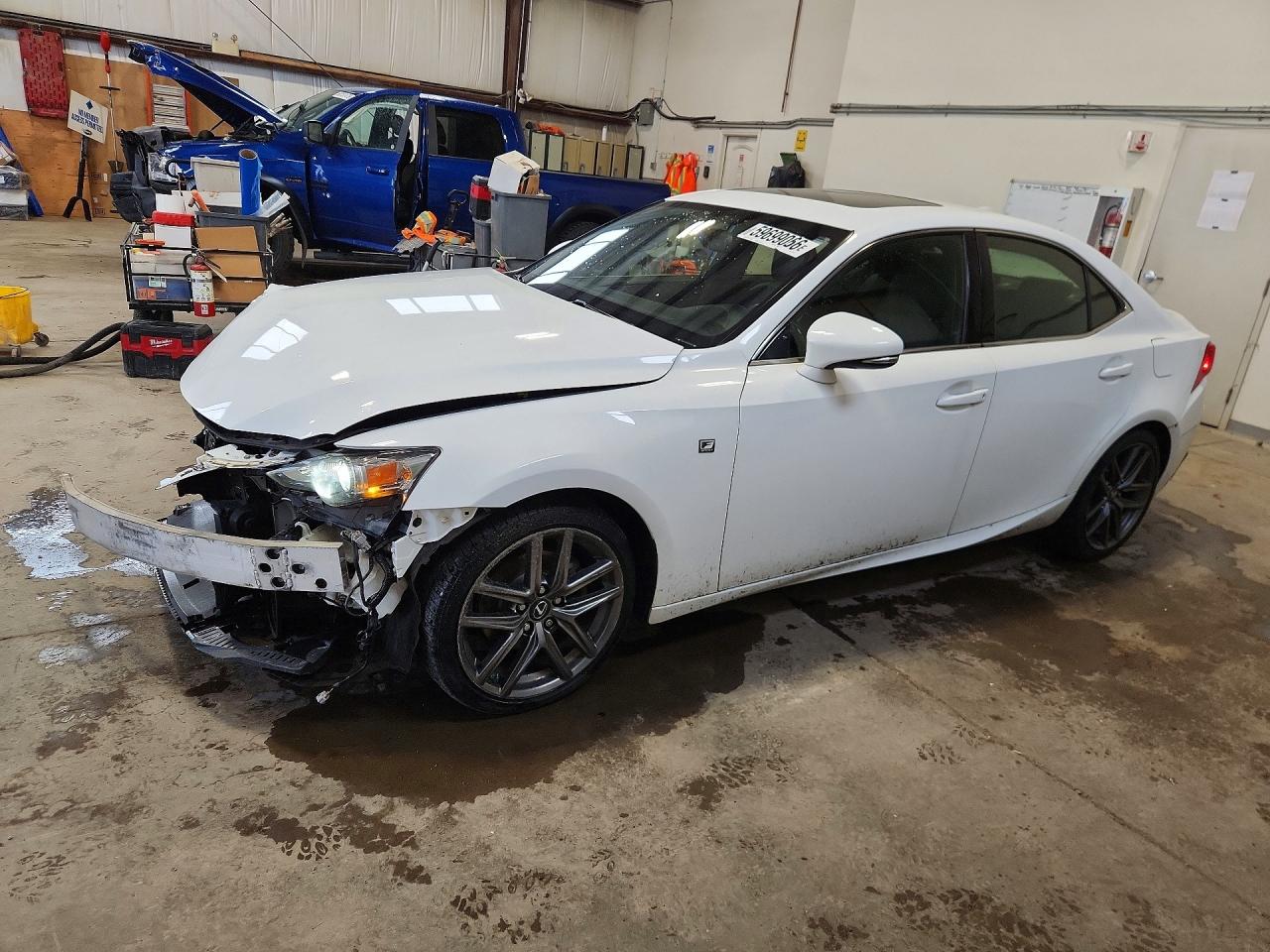 2015 Lexus Is 250 Белый vin: JTHCF1D2XF5021073