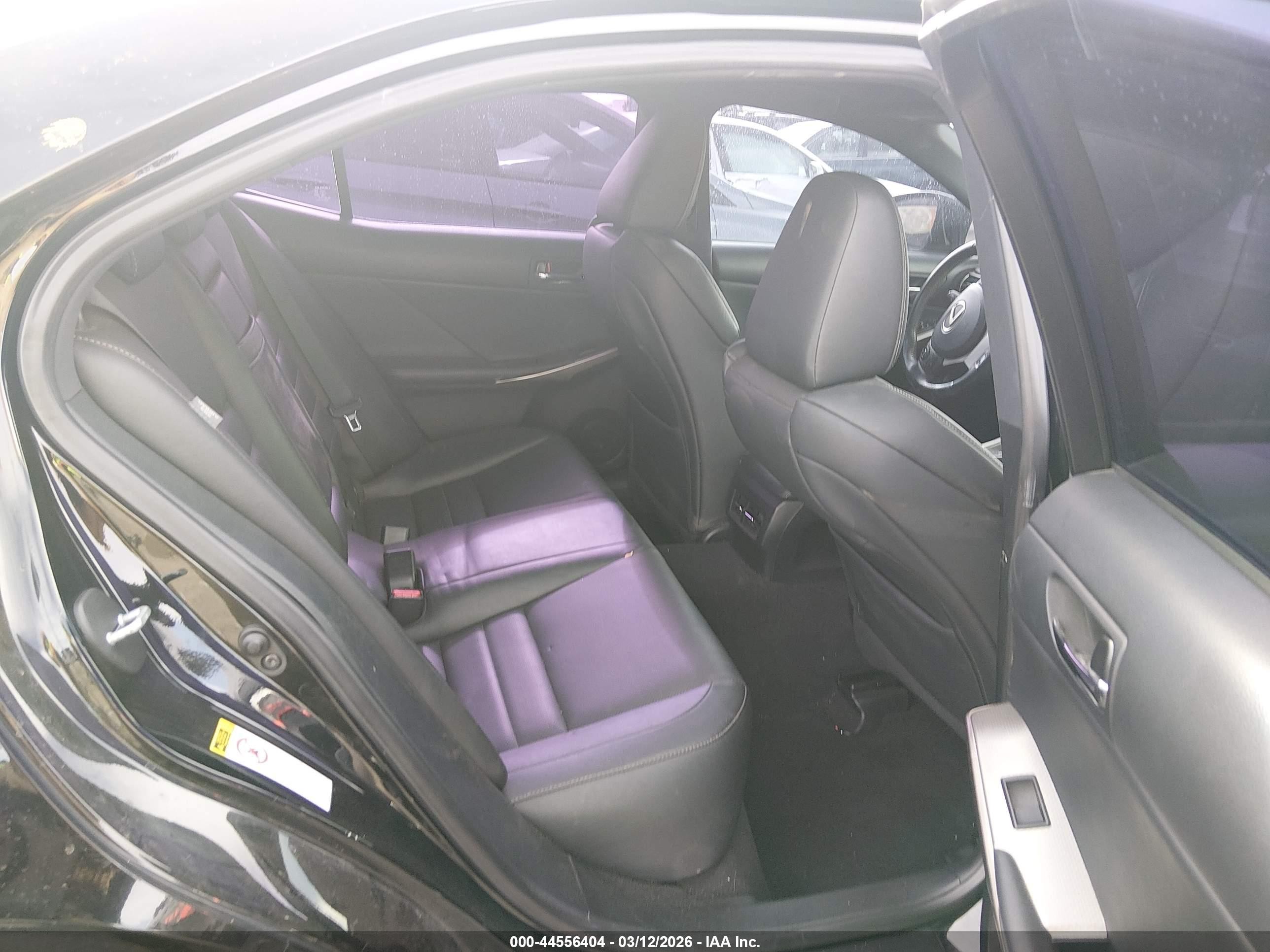 2015 Lexus Is 250   Black vin: JTHCF1D2XF5021493