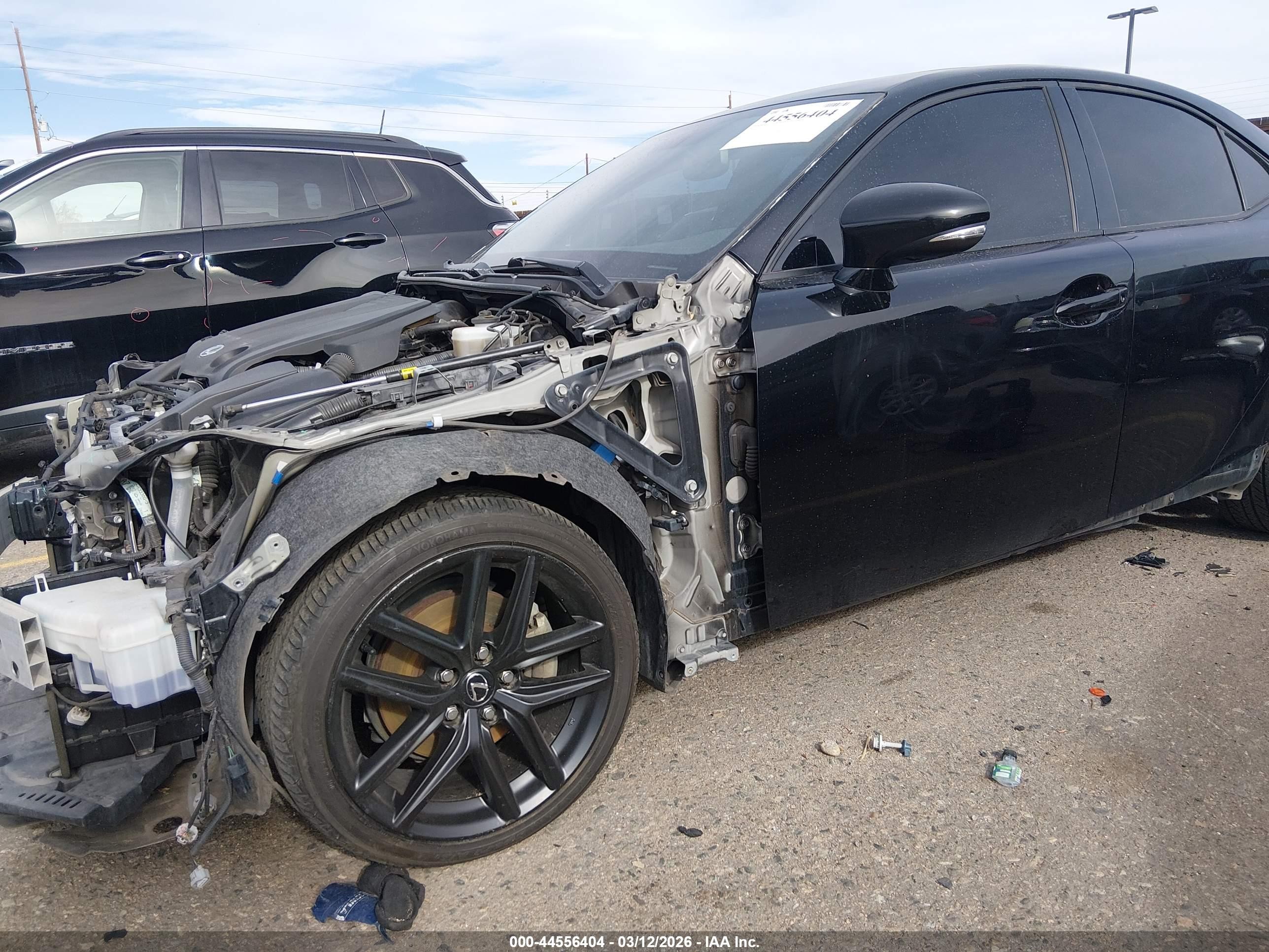 2015 Lexus Is 250   Black vin: JTHCF1D2XF5021493