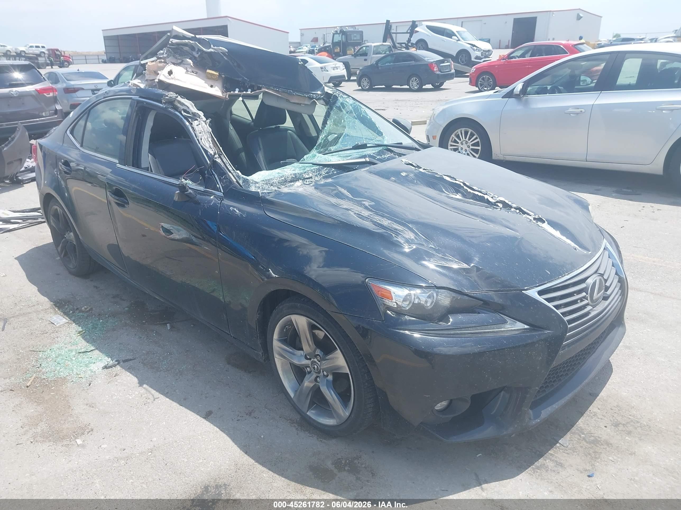 2015 Lexus Is 250   Black vin: JTHCF1D2XF5023230
