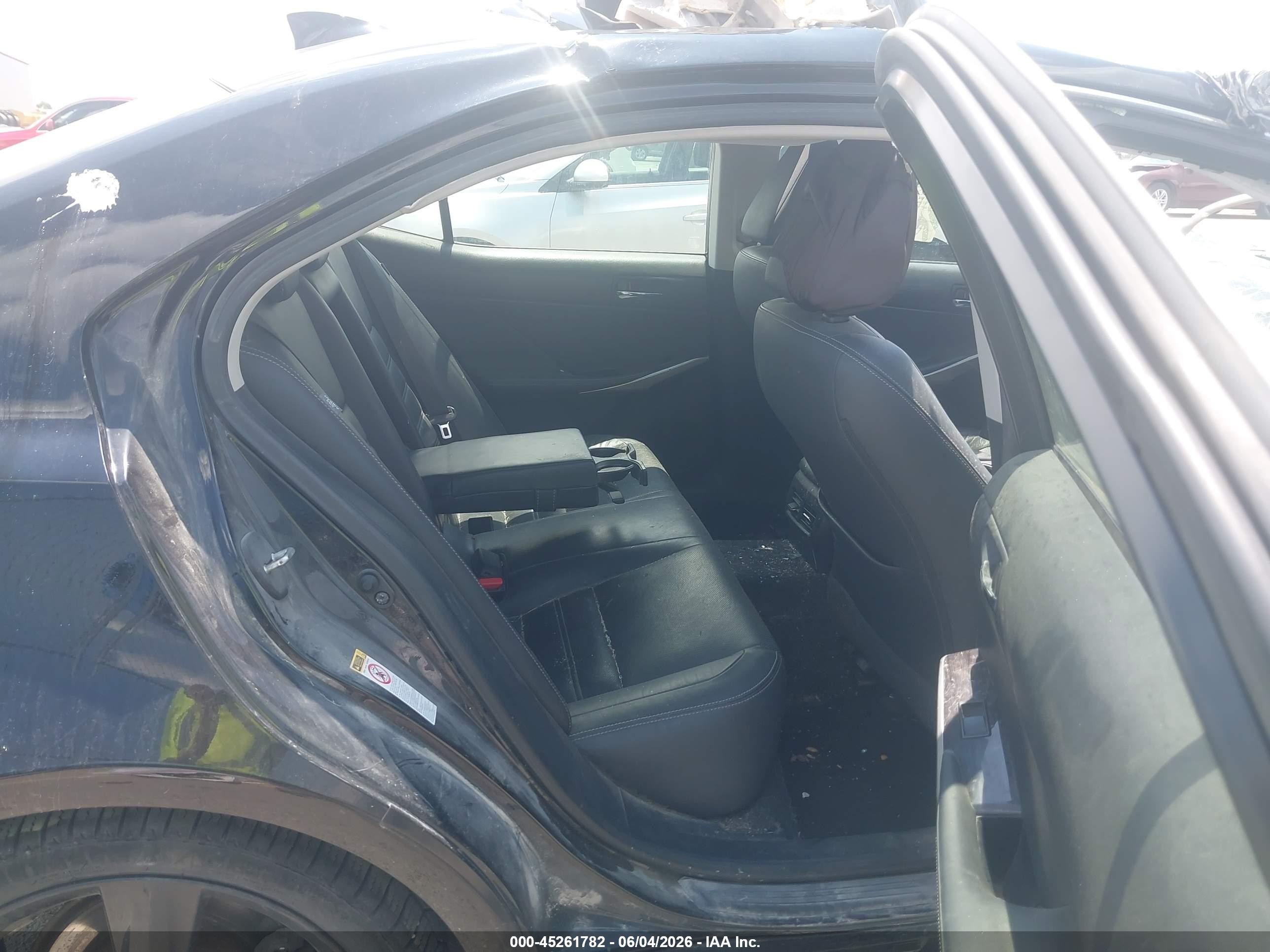 2015 Lexus Is 250   Black vin: JTHCF1D2XF5023230