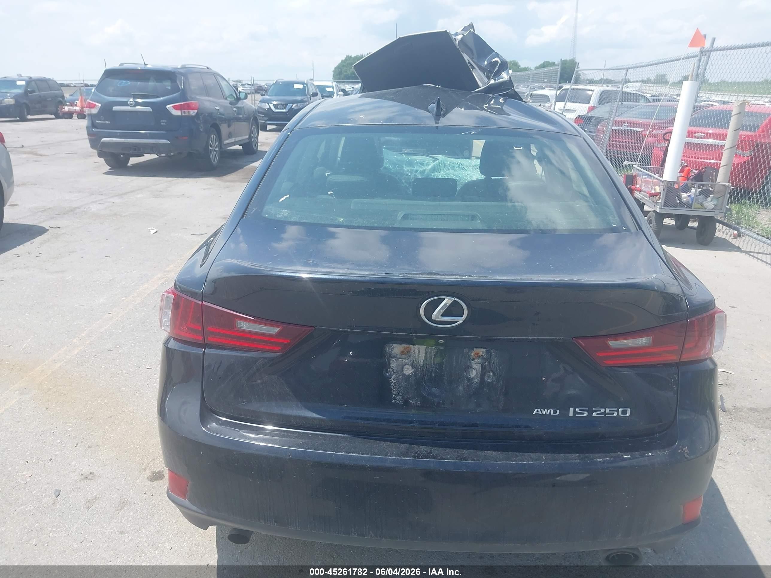 2015 Lexus Is 250   Black vin: JTHCF1D2XF5023230