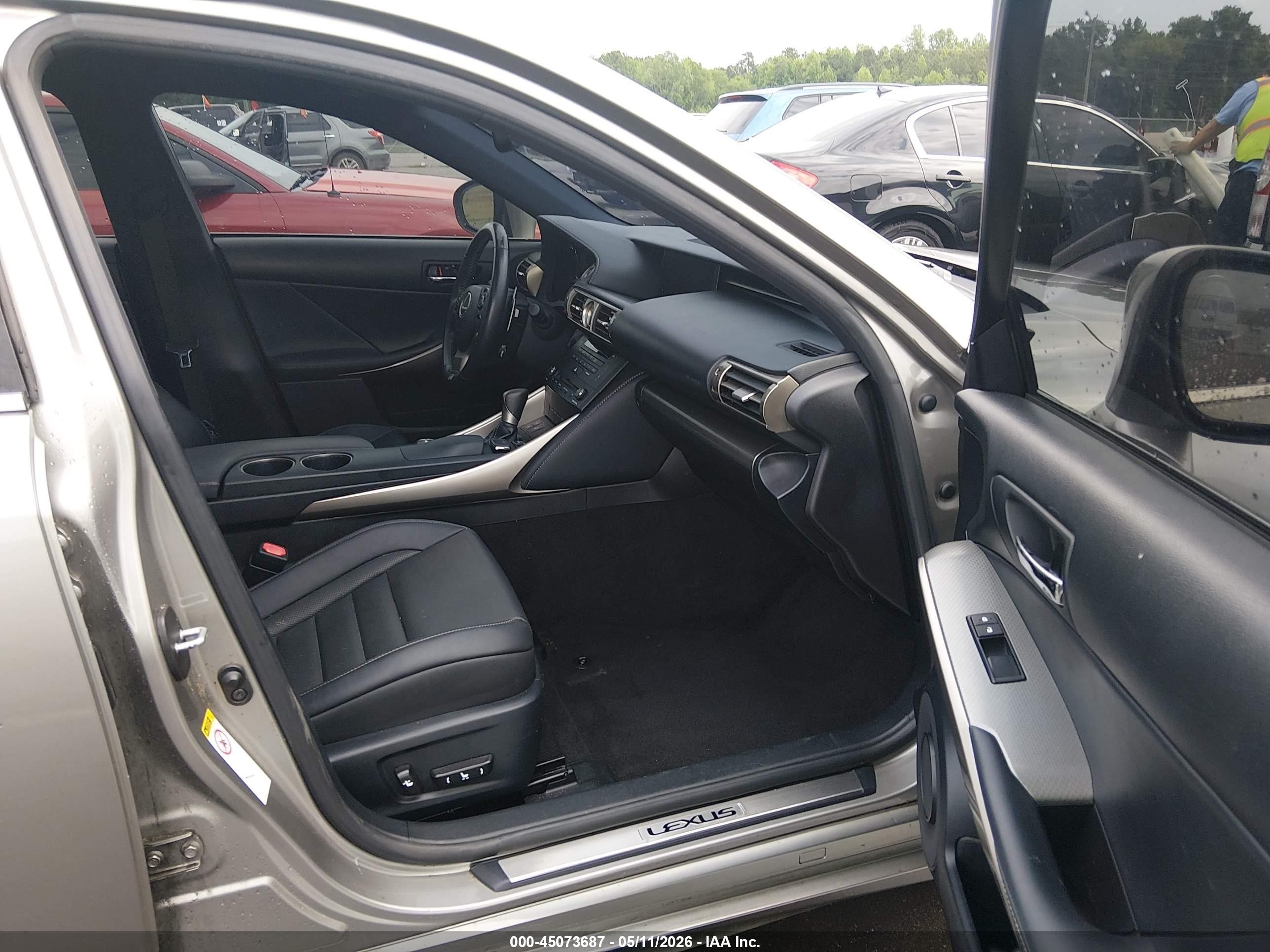 2015 Lexus Is 250 Silver vin: JTHCF1D2XF5026127