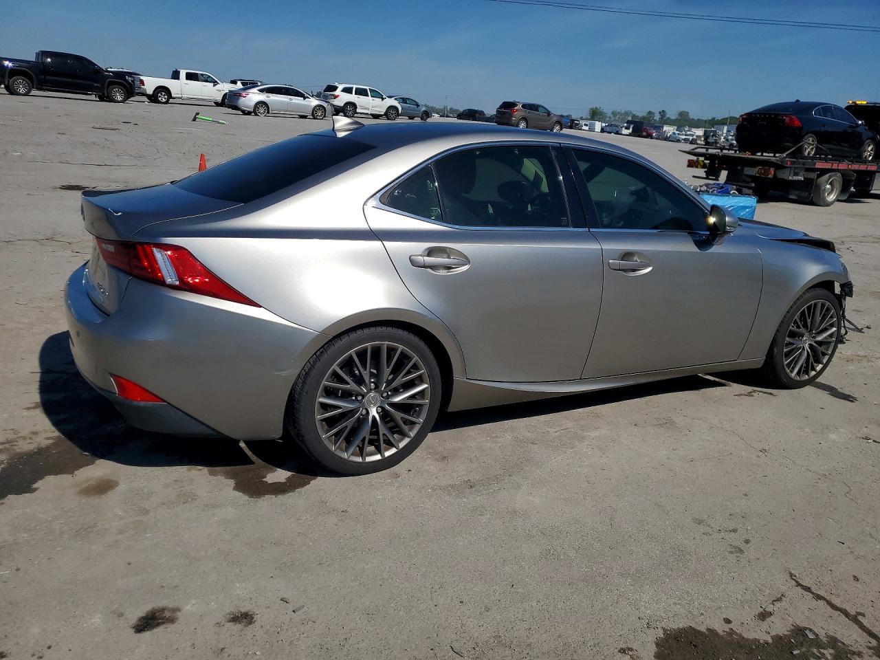 2015 Lexus Is 250 Silver vin: JTHCF1D2XF5026757