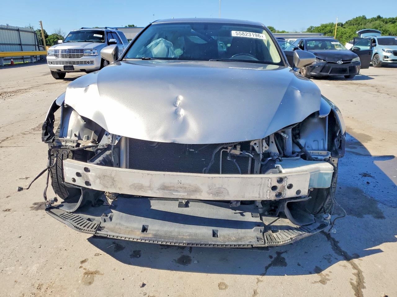 2015 Lexus Is 250 Silver vin: JTHCF1D2XF5026757