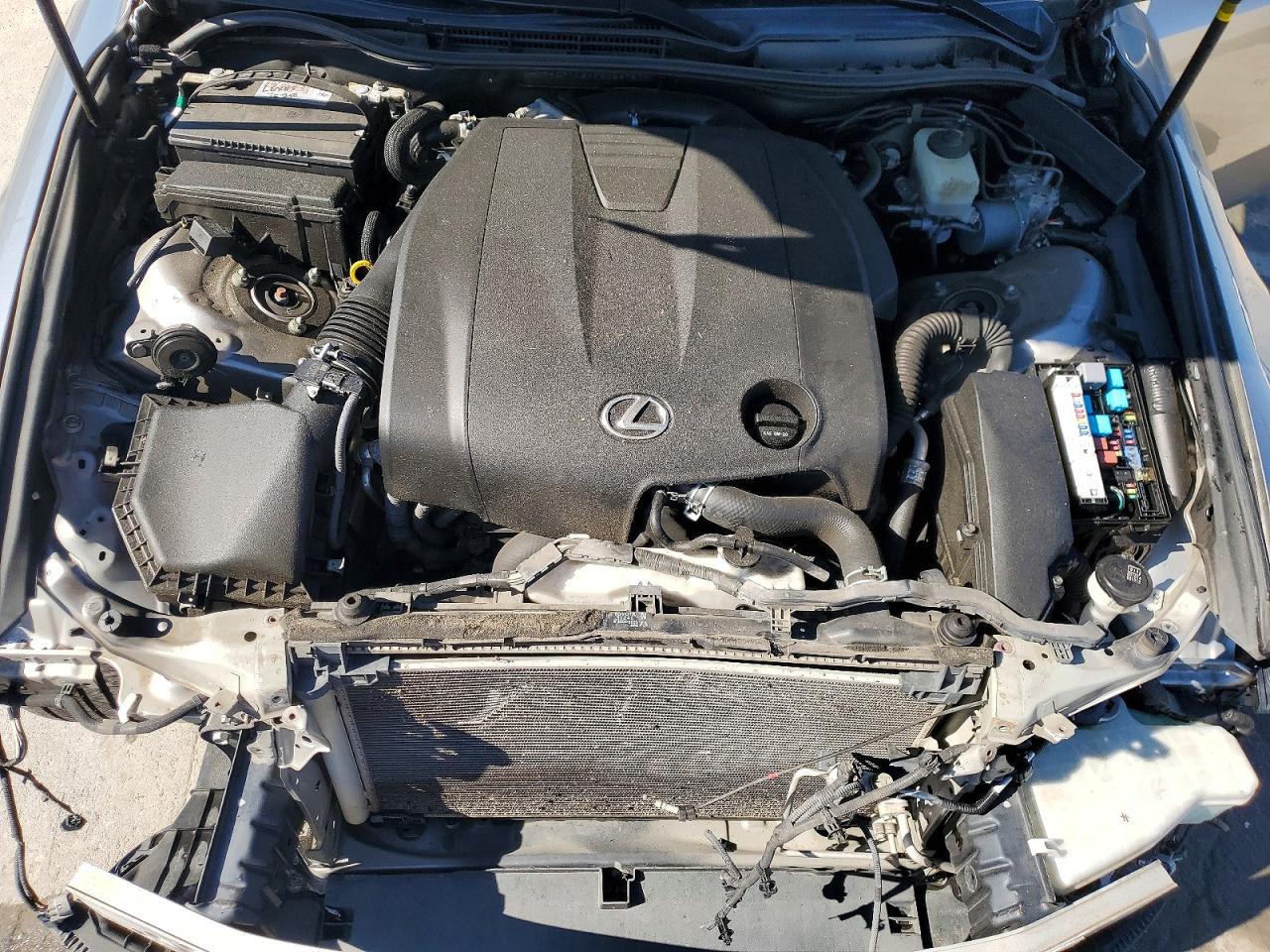 2015 Lexus Is 250 Silver vin: JTHCF1D2XF5026757