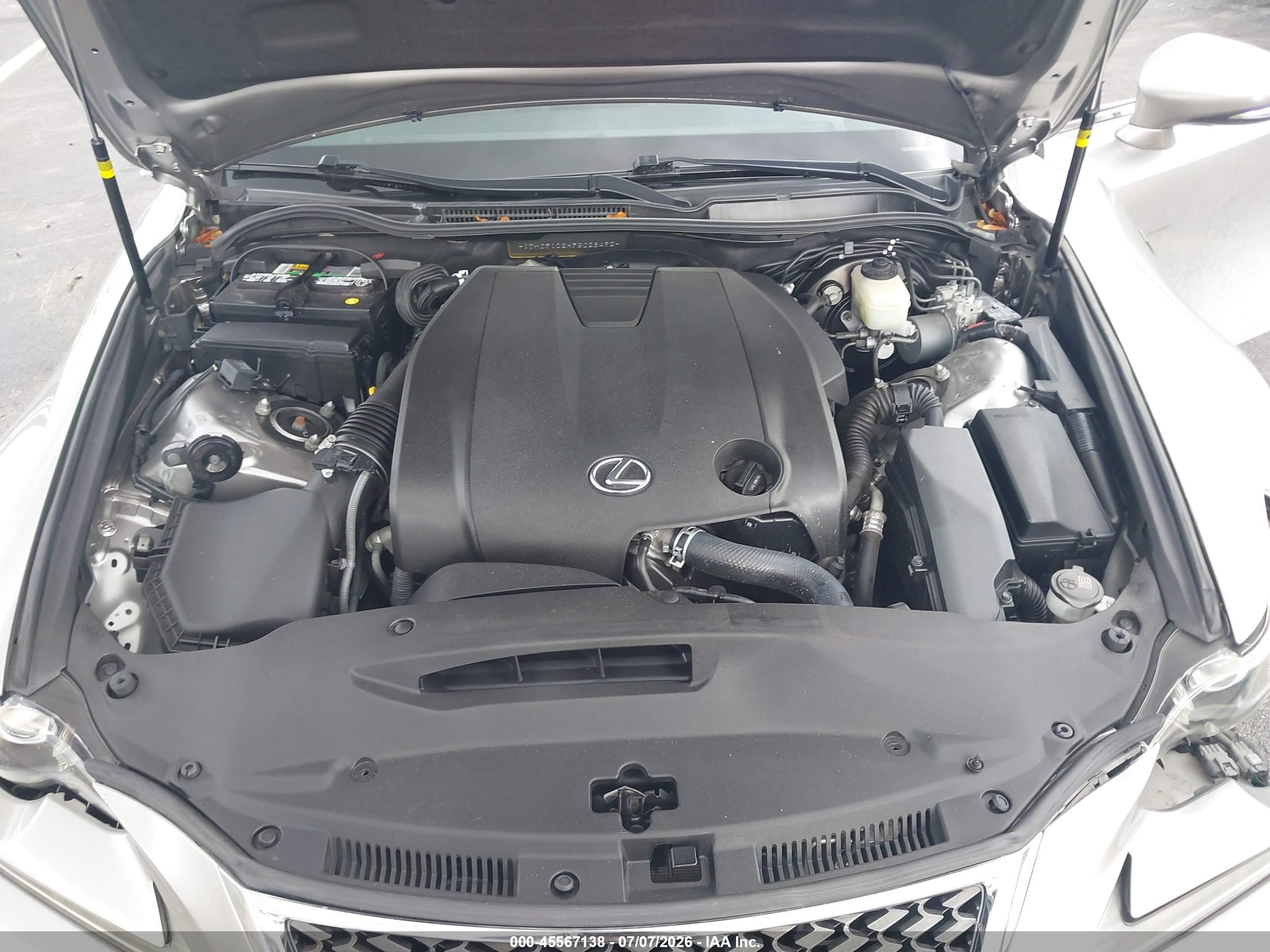 2015 Lexus Is 250   Gray vin: JTHCF1D2XF5028492