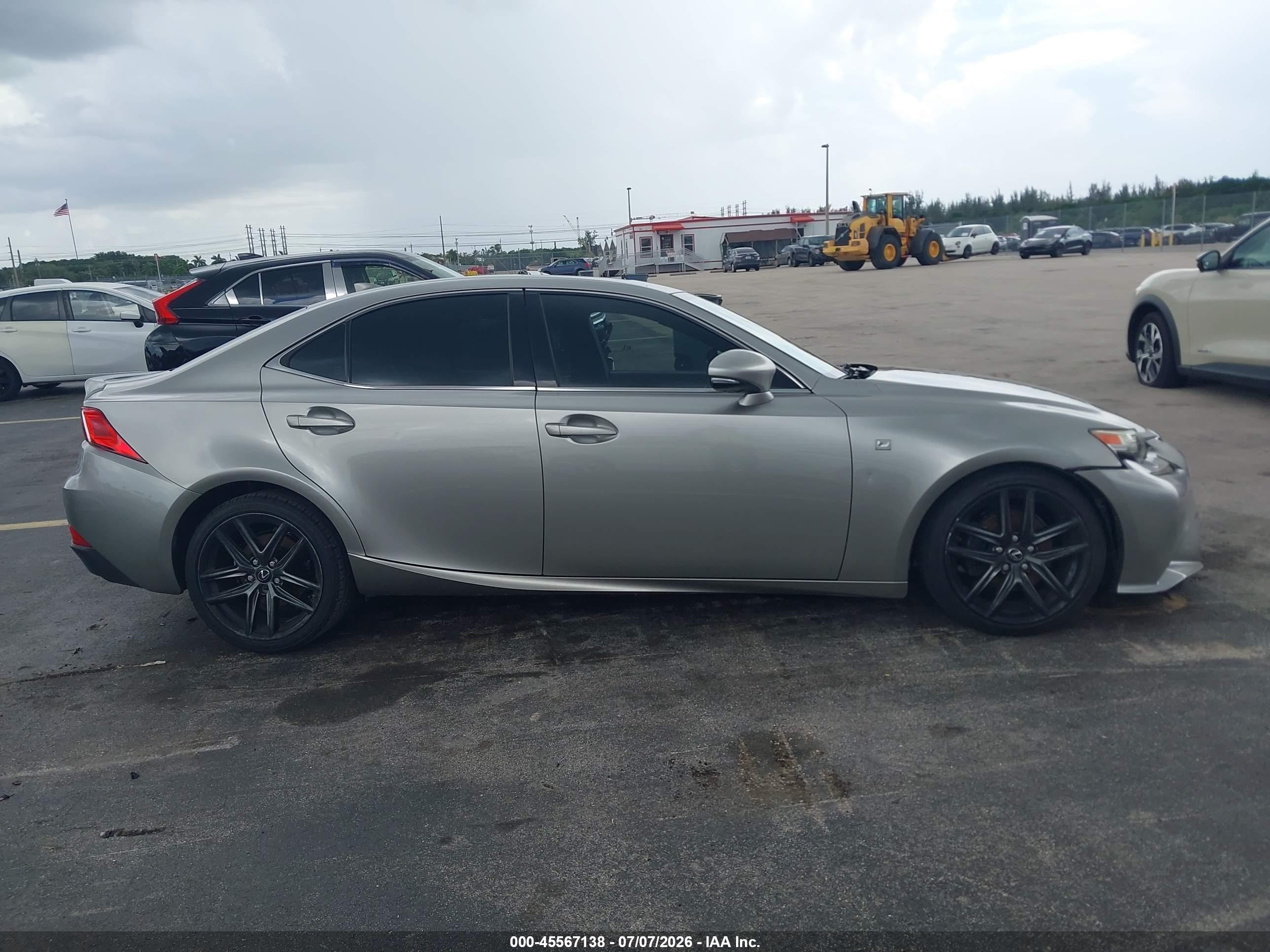 2015 Lexus Is 250   Gray vin: JTHCF1D2XF5028492
