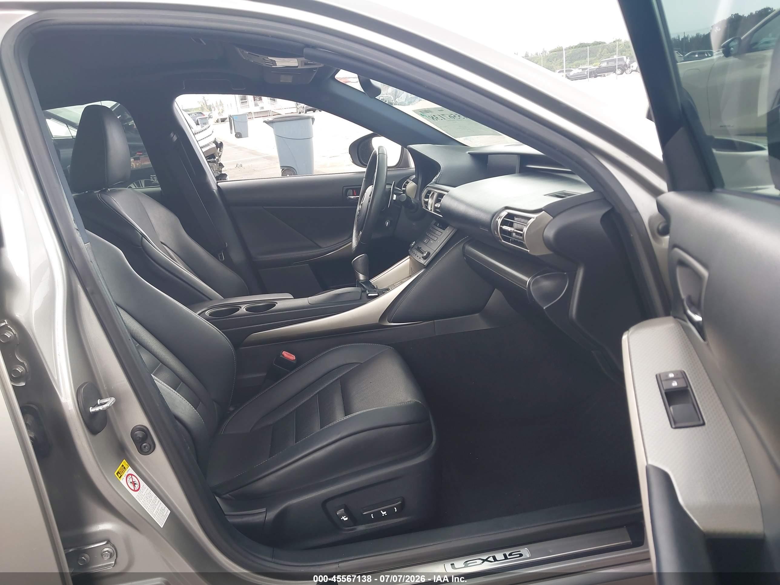 2015 Lexus Is 250   Gray vin: JTHCF1D2XF5028492