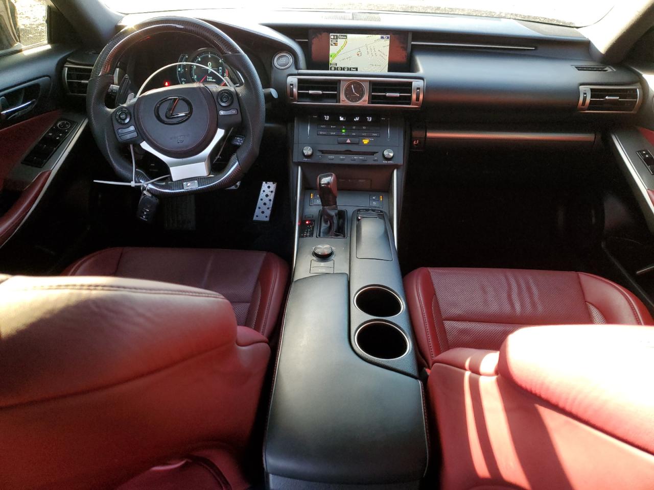 2015 Lexus Is 250 White vin: JTHCF1D2XF5028590
