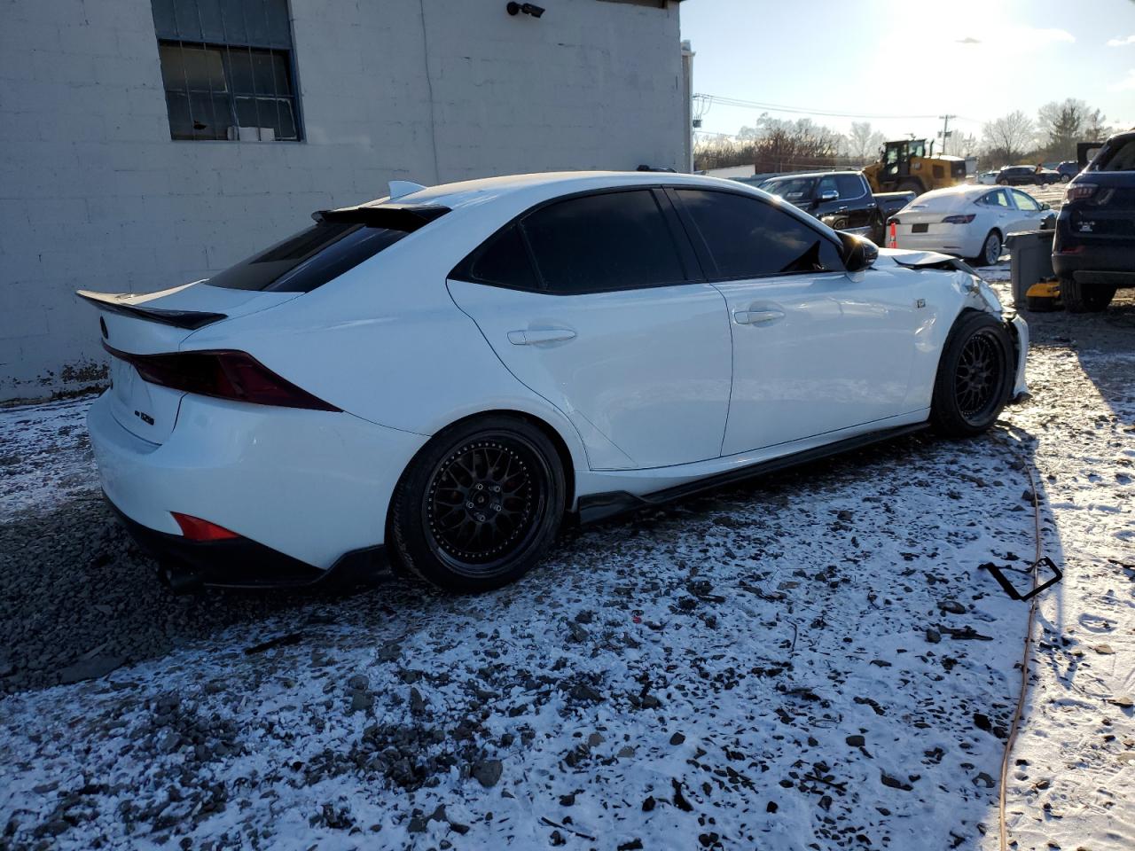 2015 Lexus Is 250 White vin: JTHCF1D2XF5028590