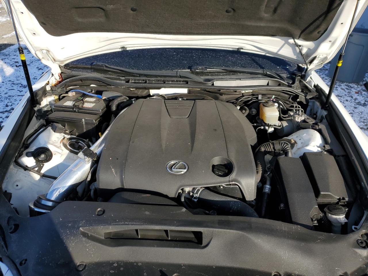 2015 Lexus Is 250 White vin: JTHCF1D2XF5028590