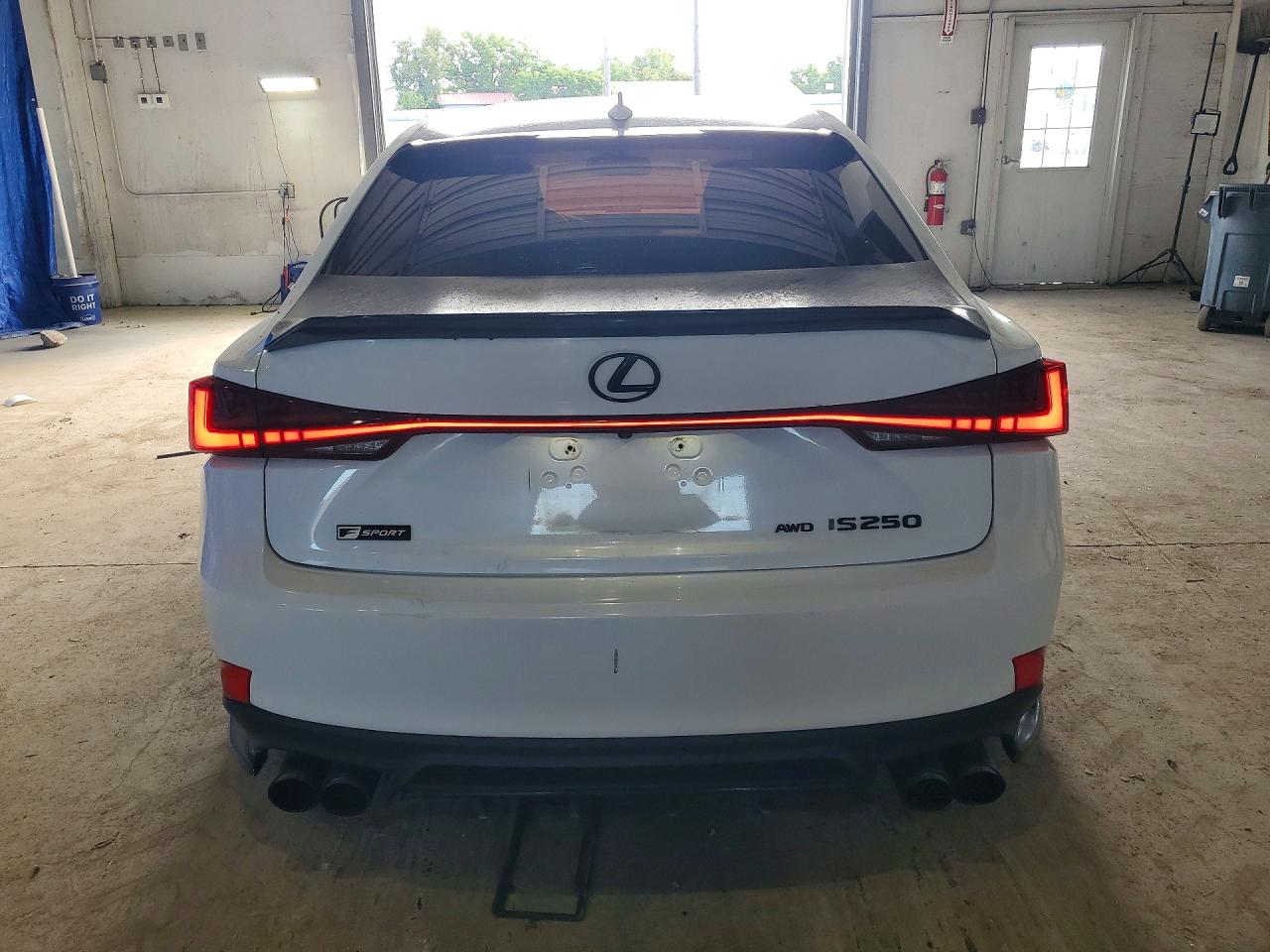 2015 Lexus Is 250 White vin: JTHCF1D2XF5028590