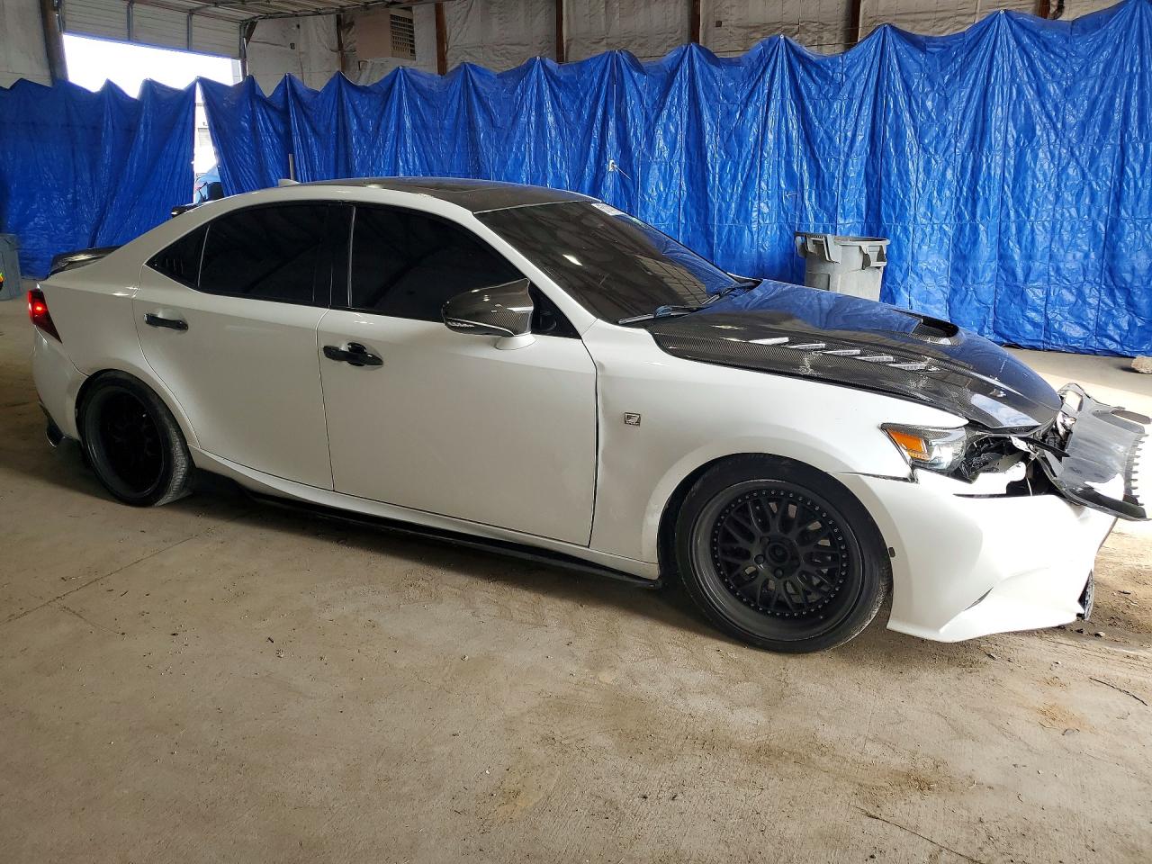 2015 Lexus Is 250 White vin: JTHCF1D2XF5028590