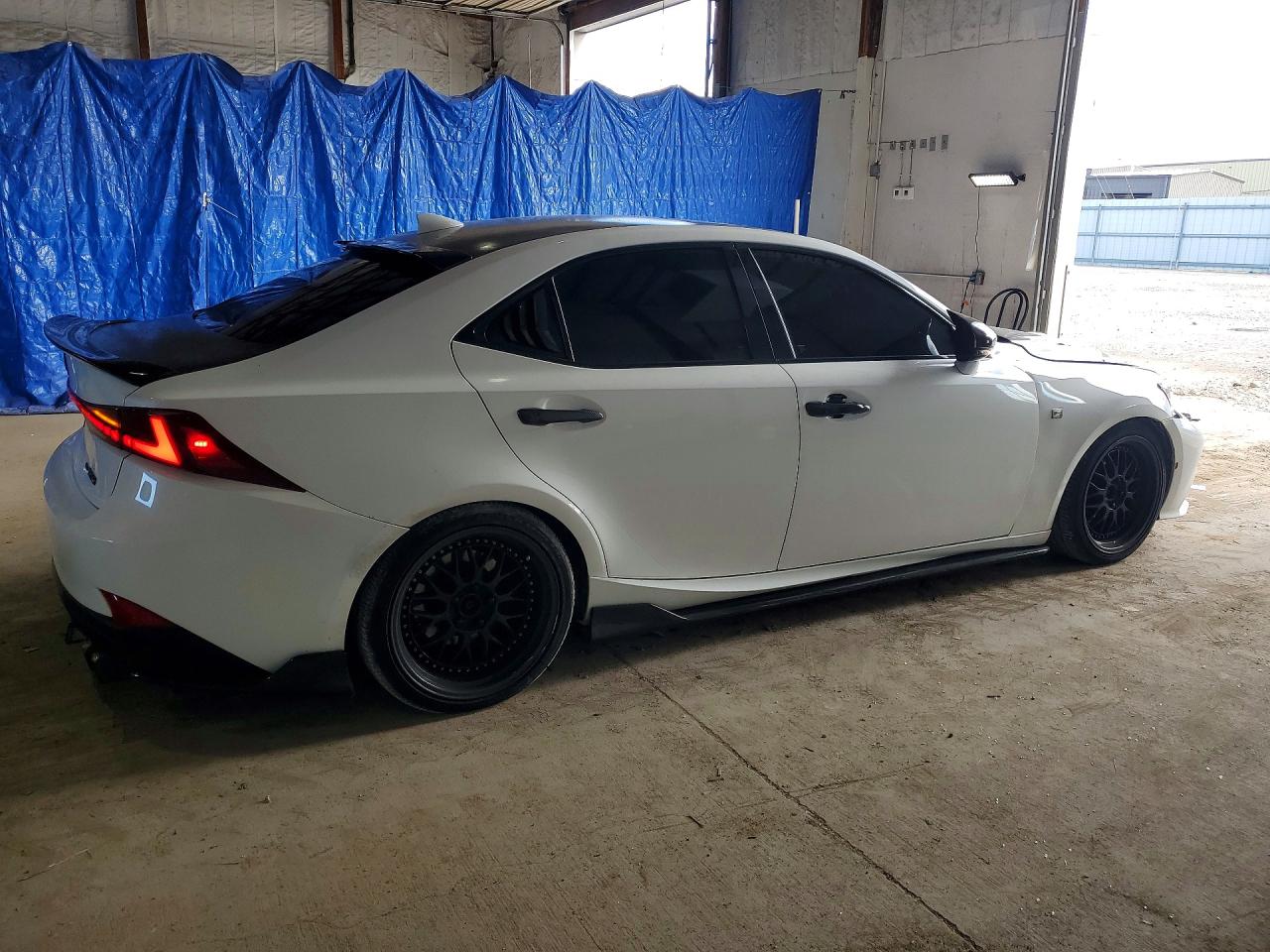 2015 Lexus Is 250 White vin: JTHCF1D2XF5028590