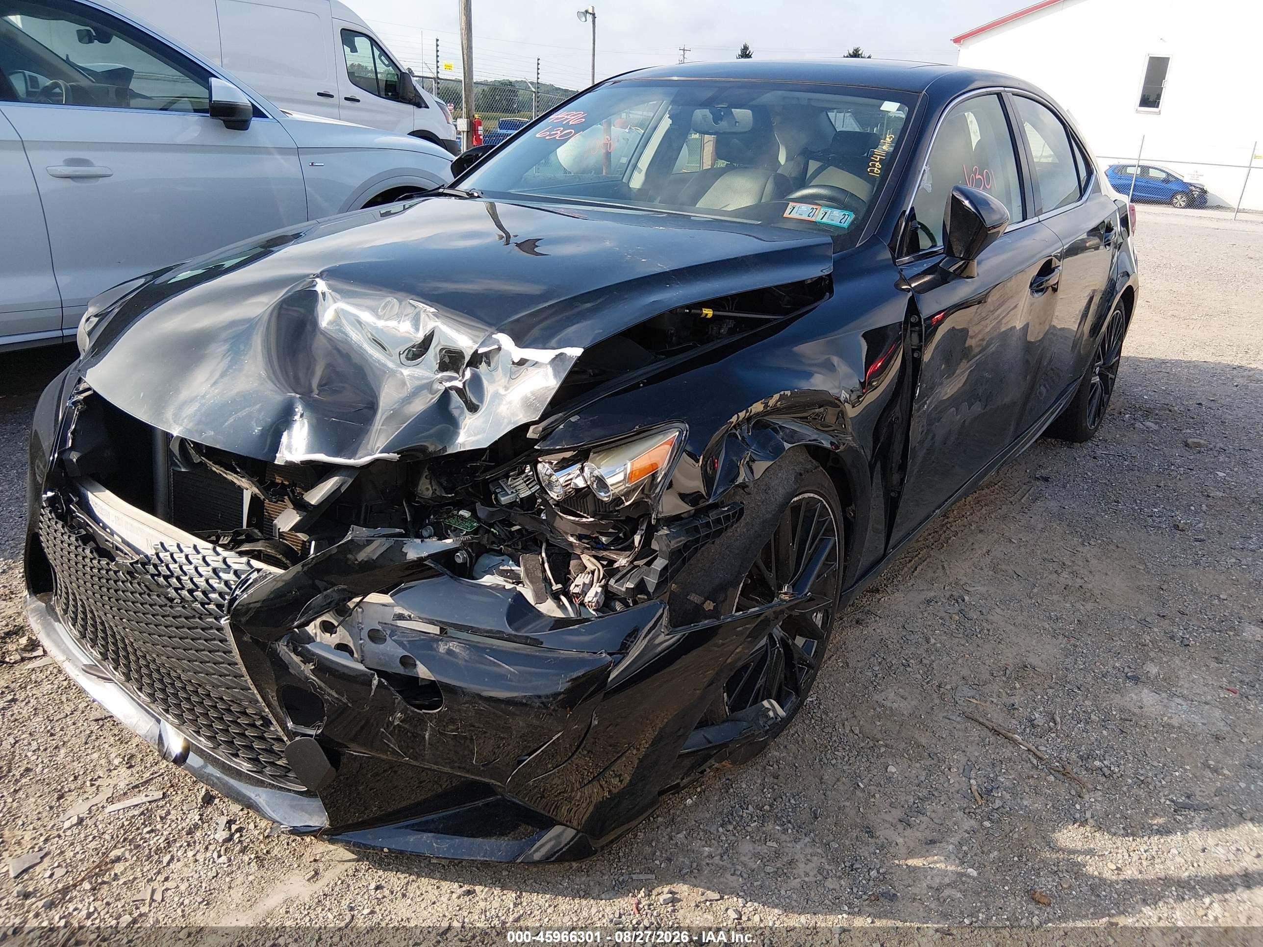 2015 Lexus Is 250 Black vin: JTHCF1D2XF5028640