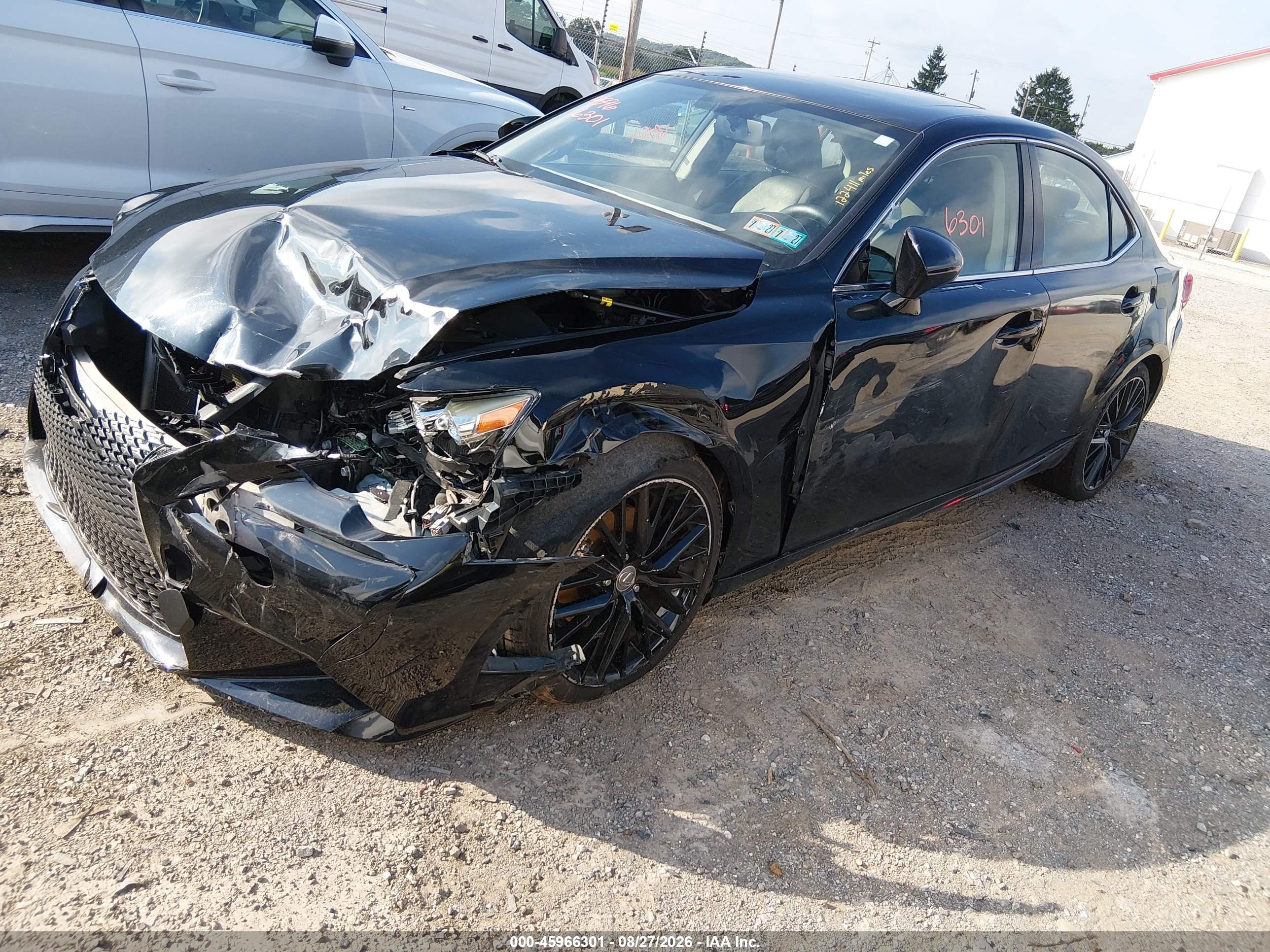 2015 Lexus Is 250 Black vin: JTHCF1D2XF5028640