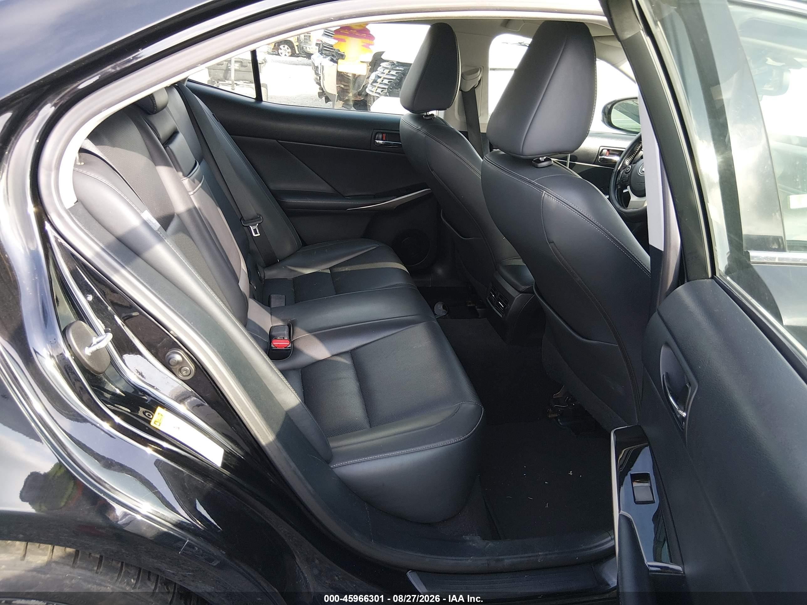 2015 Lexus Is 250 Black vin: JTHCF1D2XF5028640
