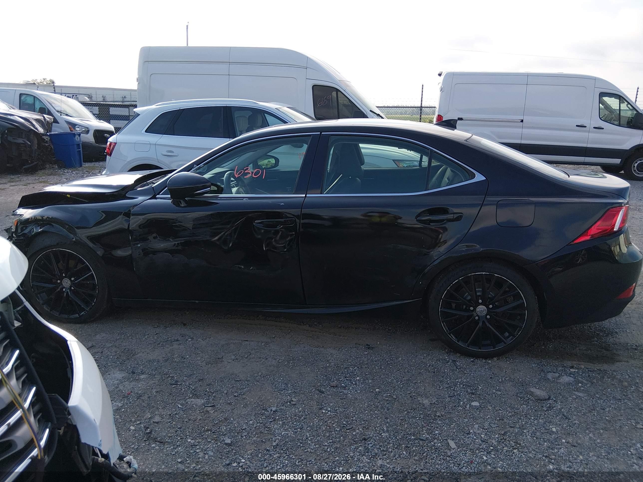 2015 Lexus Is 250 Black vin: JTHCF1D2XF5028640