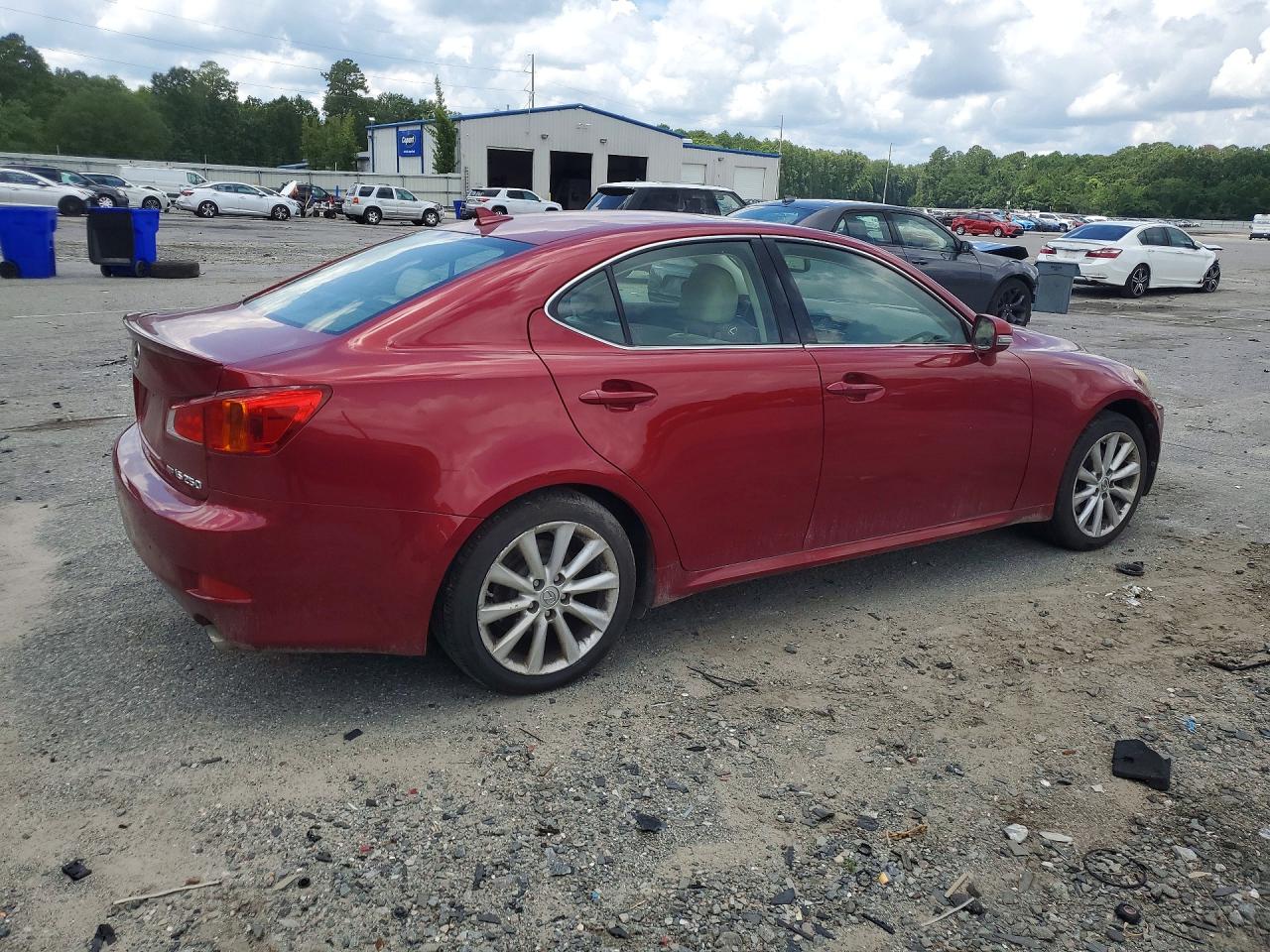2010 Lexus Is 250 Red vin: JTHCF5C20A2033039