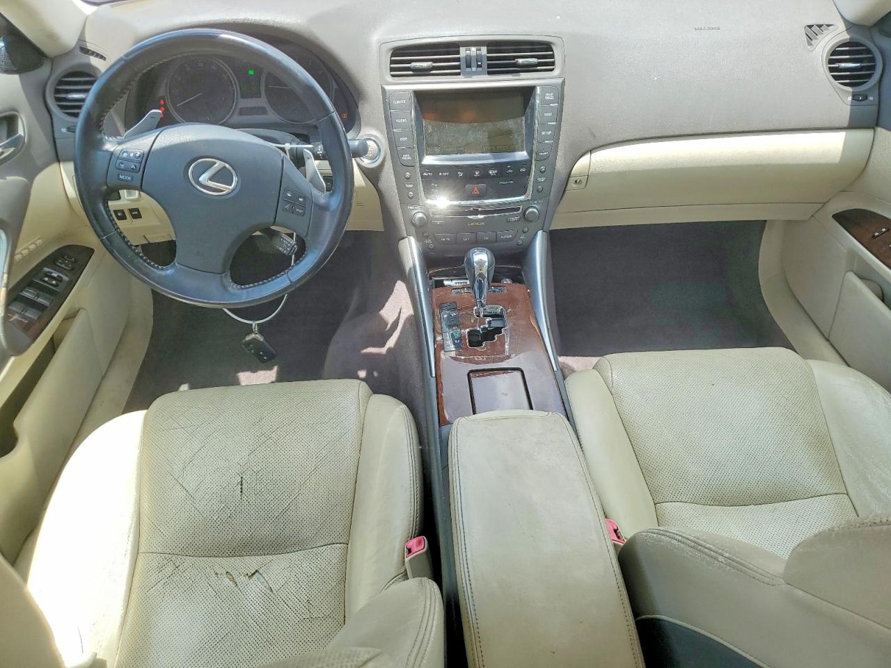 2010 Lexus Is 250 Red vin: JTHCF5C20A2033039