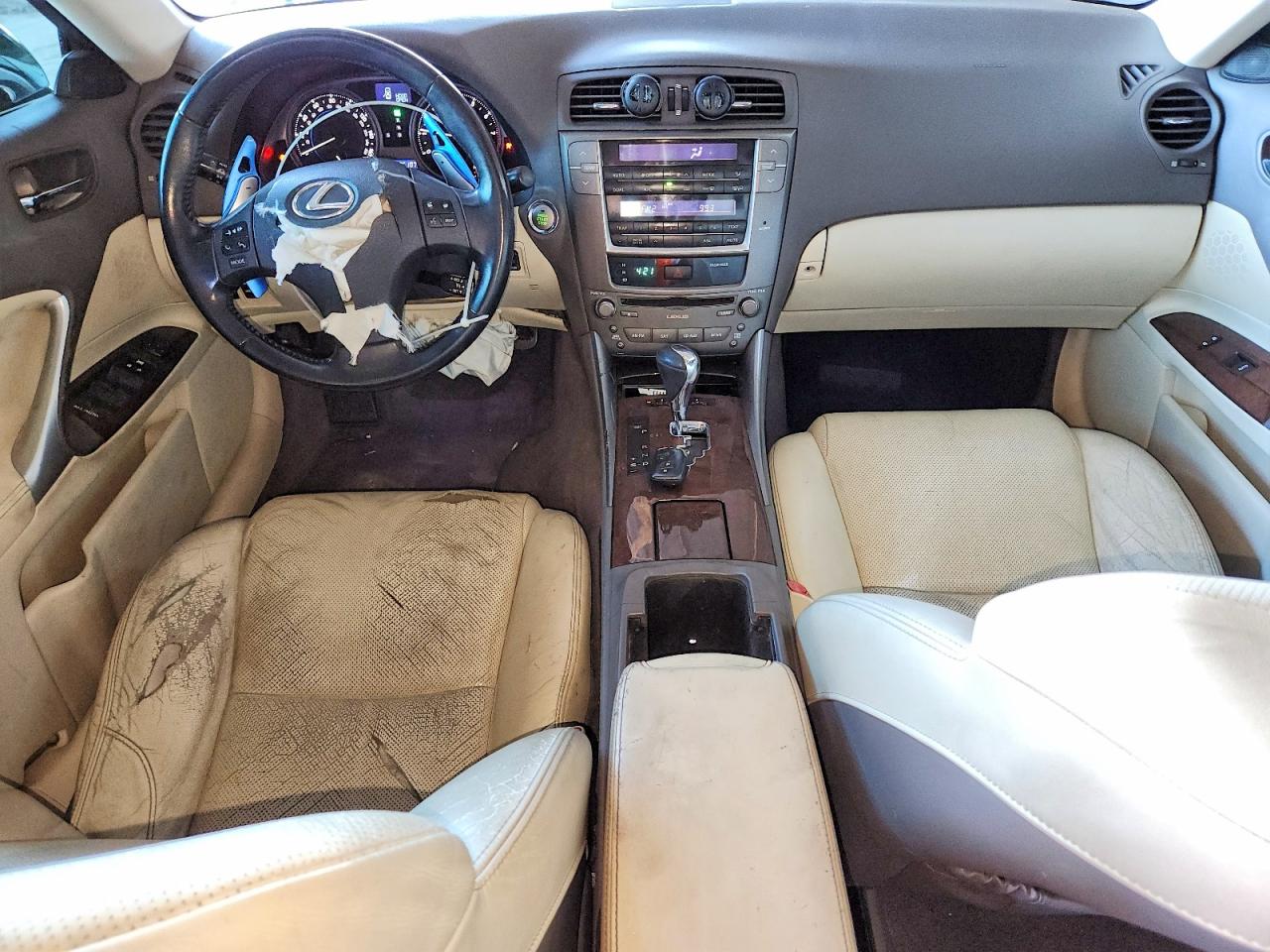 2010 Lexus Is 250 Black vin: JTHCF5C20A5038675