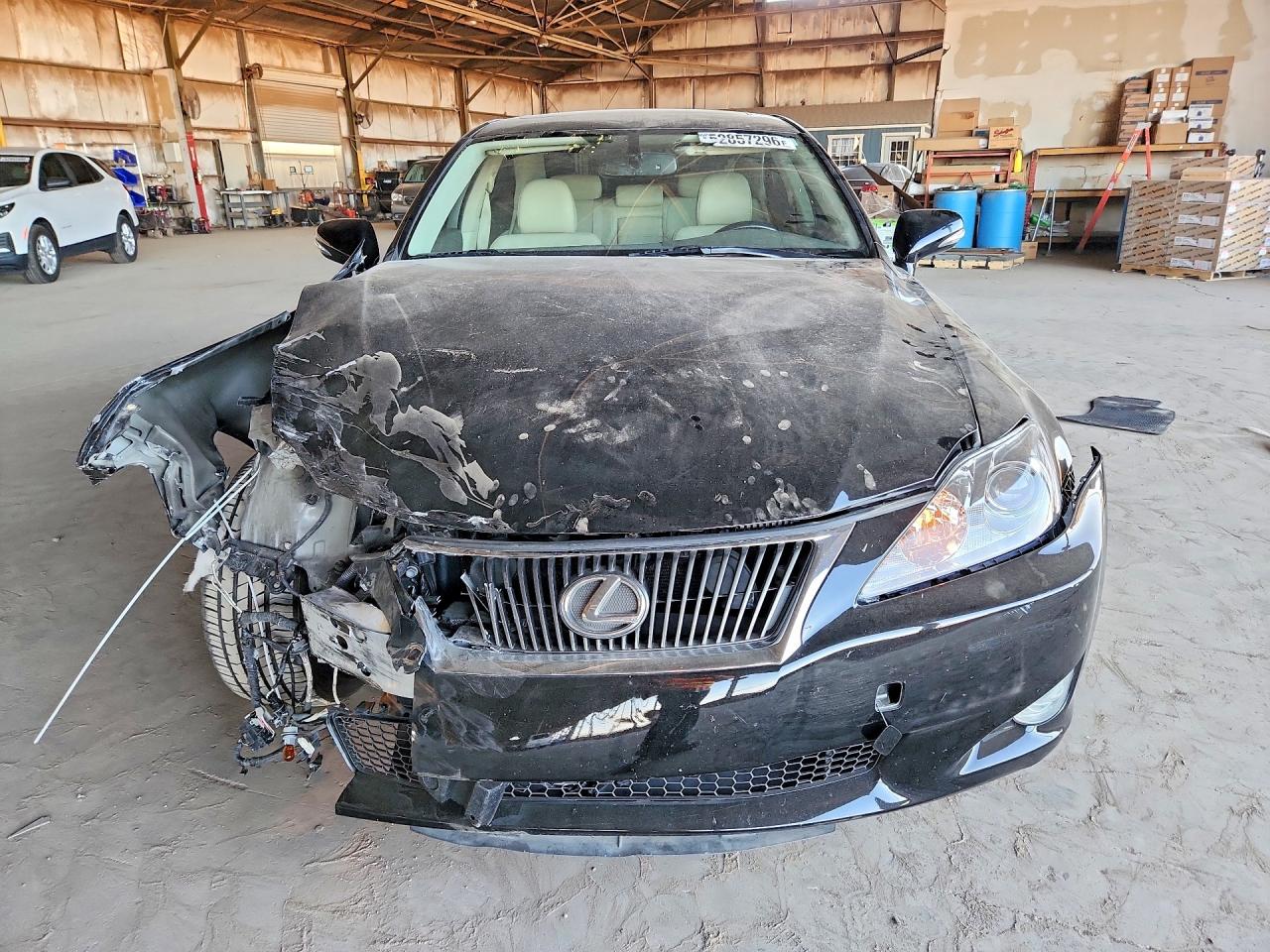 2010 Lexus Is 250 Black vin: JTHCF5C20A5038675