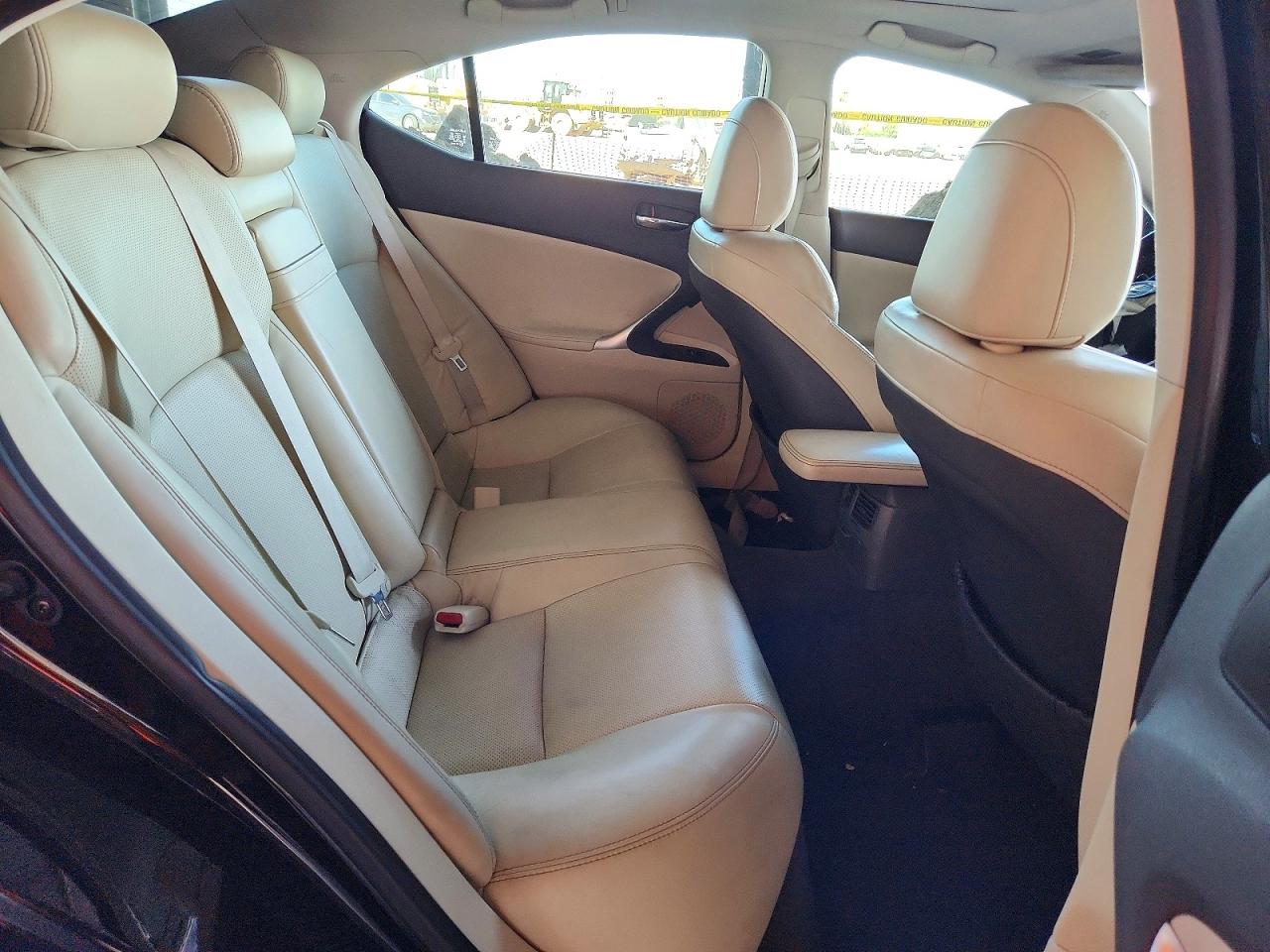 2010 Lexus Is 250 Black vin: JTHCF5C20A5038675