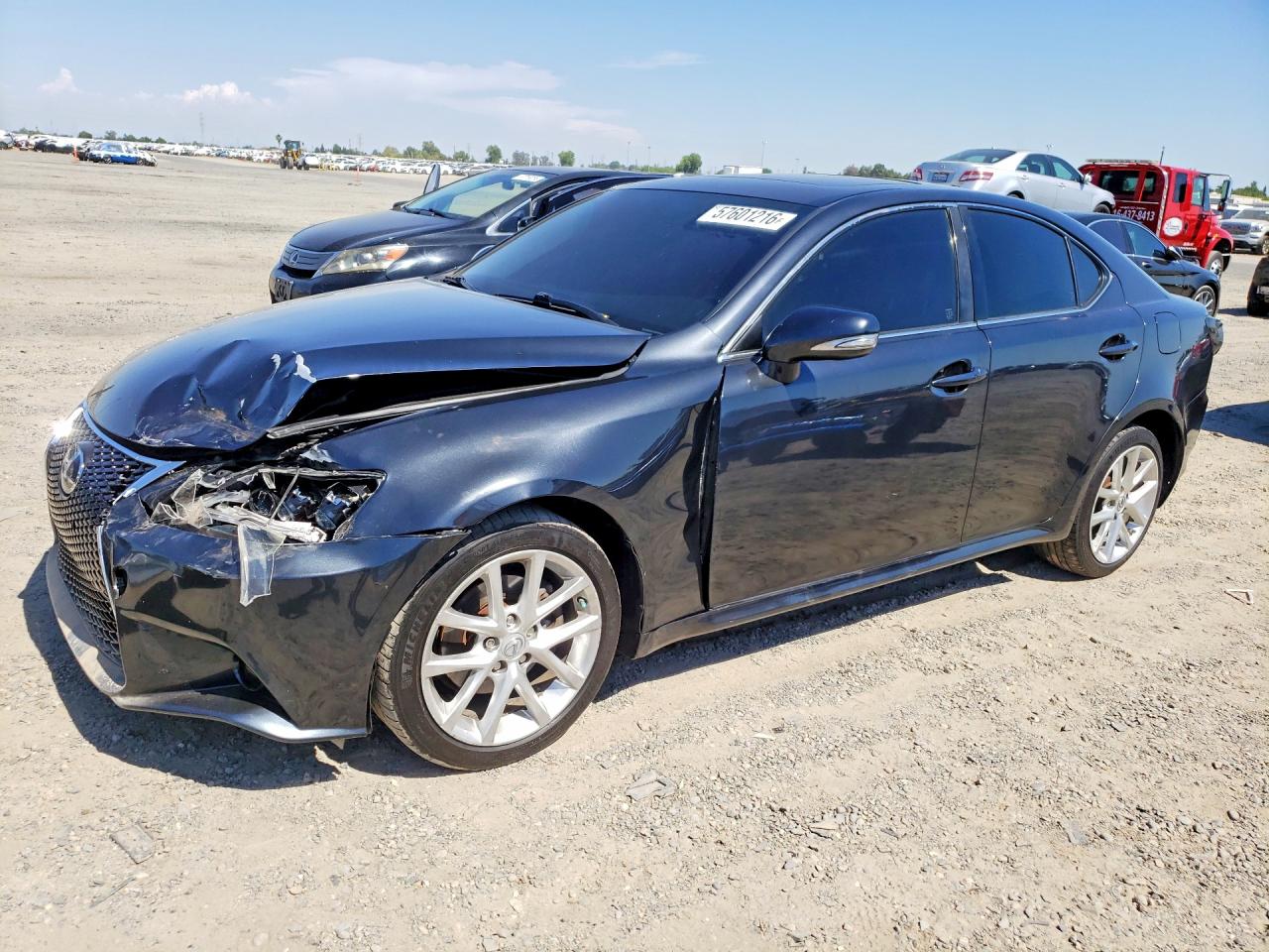 2011 Lexus Is 250 Charcoal vin: JTHCF5C20B5046308