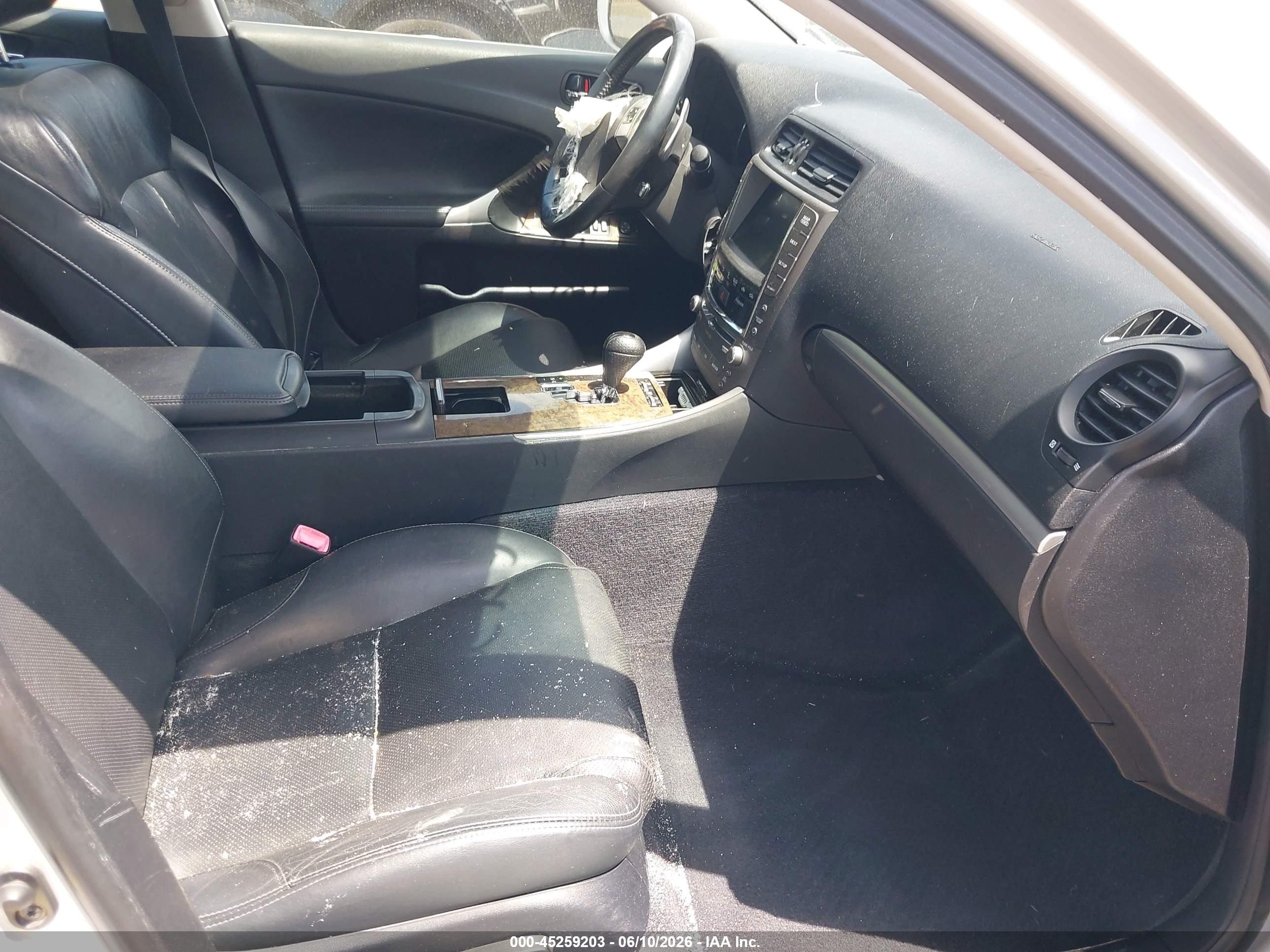 2011 Lexus Is 250   Silver vin: JTHCF5C20B5049287