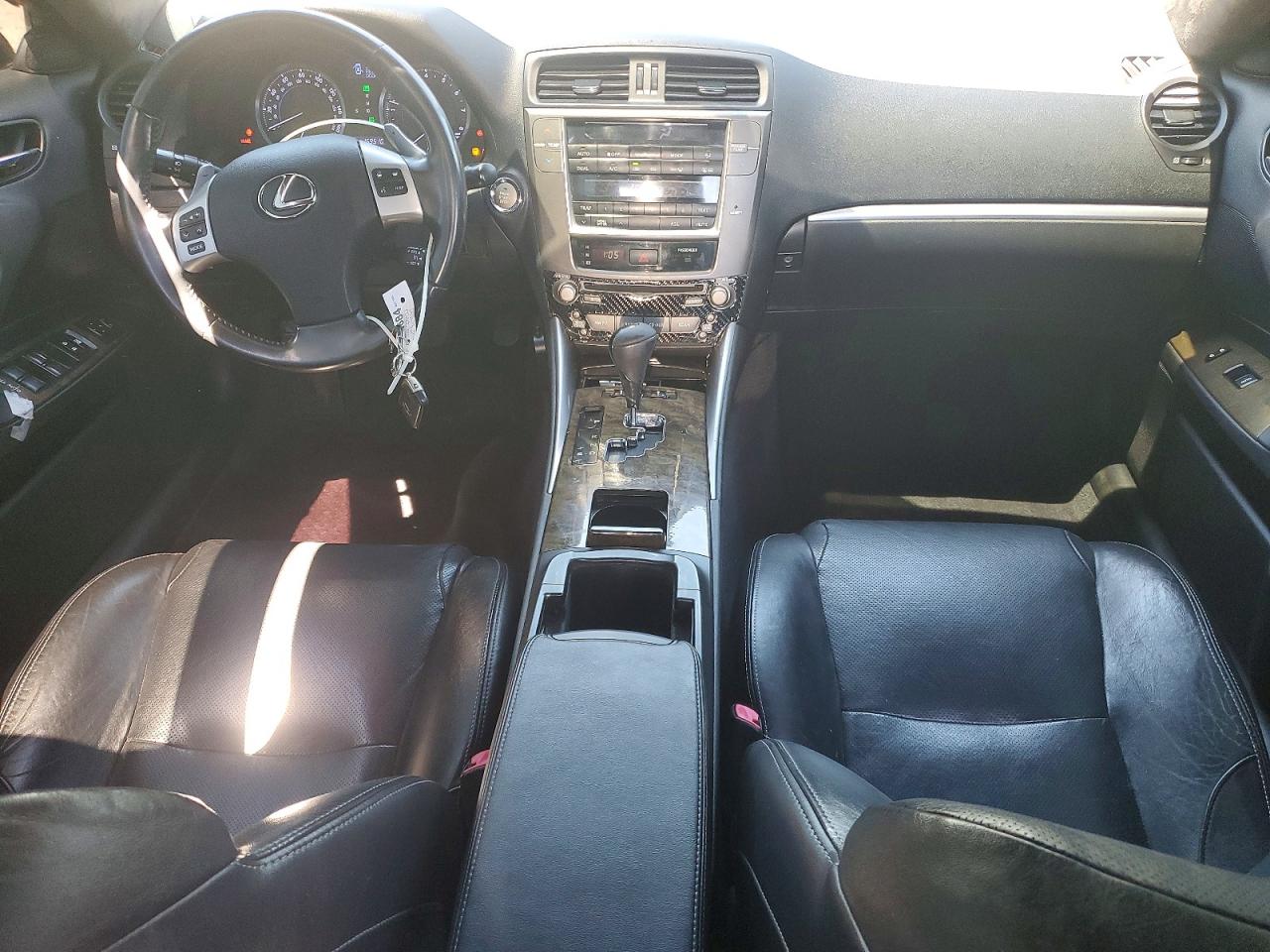 2012 Lexus Is 250 Black vin: JTHCF5C20C5059898