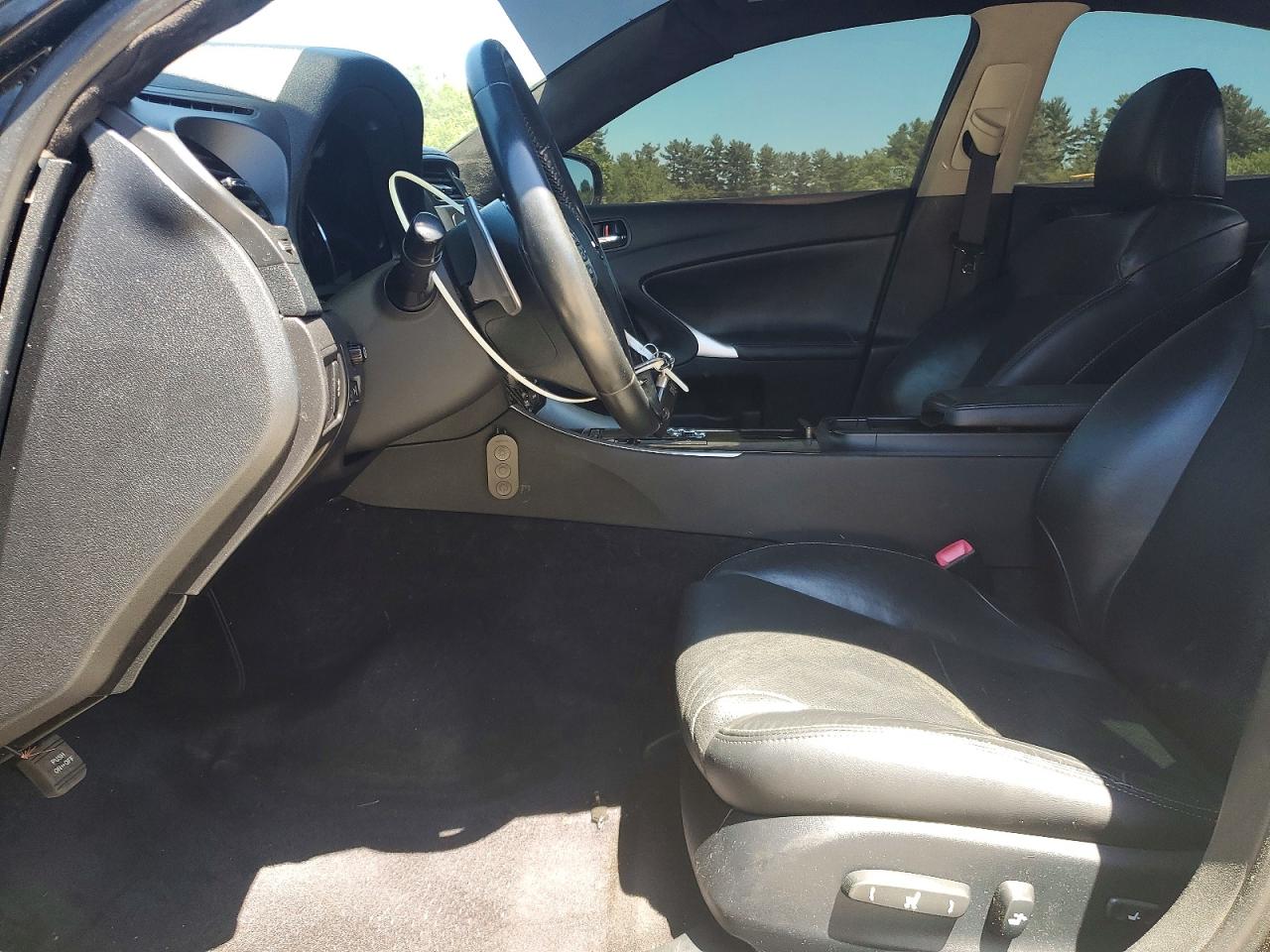 2012 Lexus Is 250 Black vin: JTHCF5C20C5059898