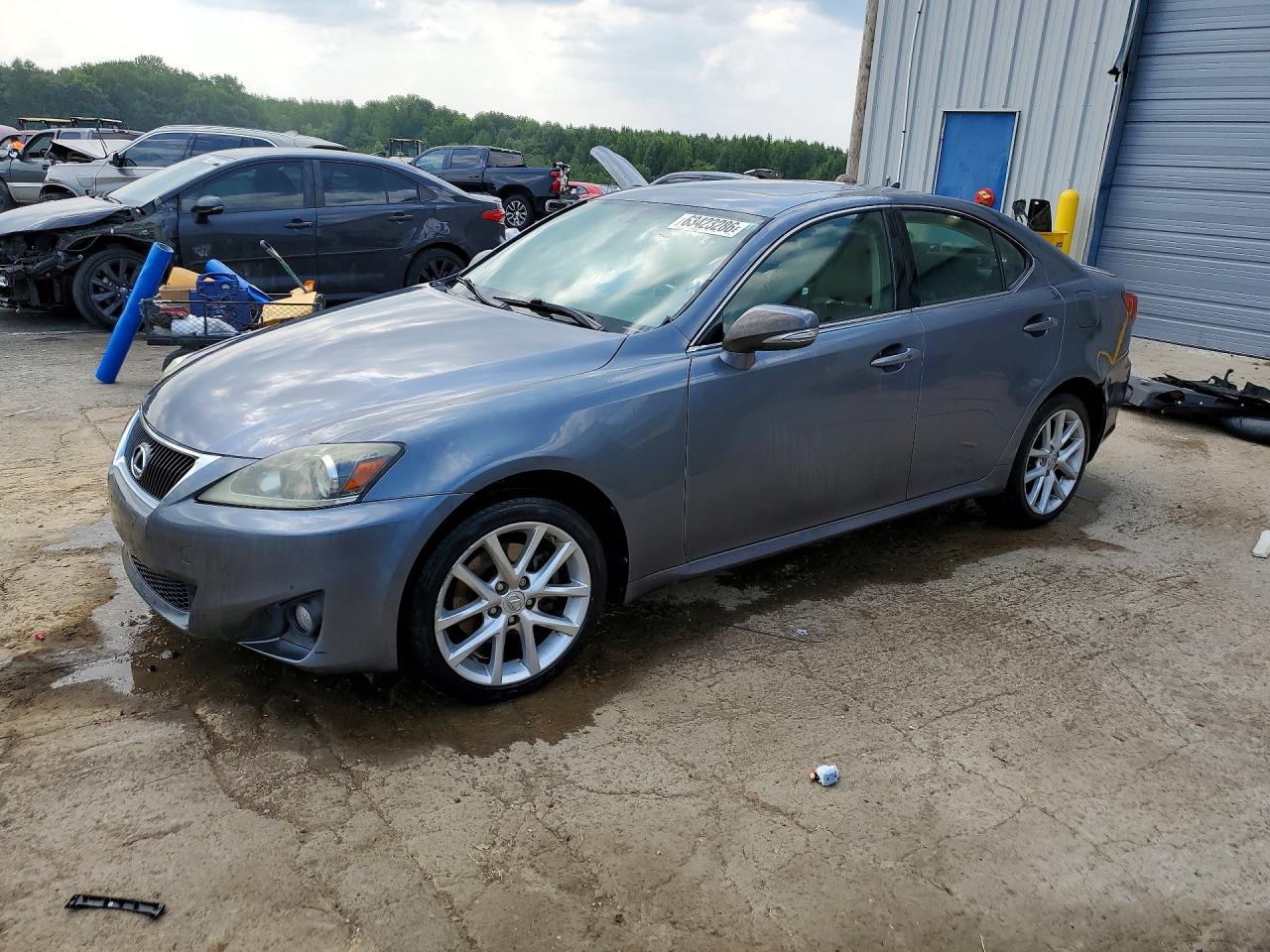 2012 Lexus Is 250 Gray vin: JTHCF5C20C5060551