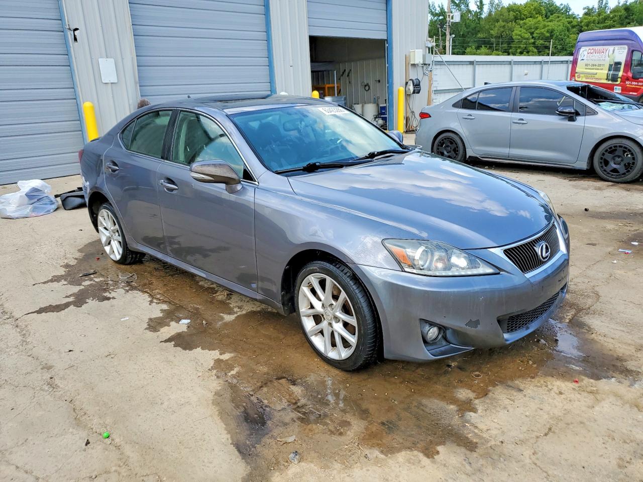 2012 Lexus Is 250 Gray vin: JTHCF5C20C5060551