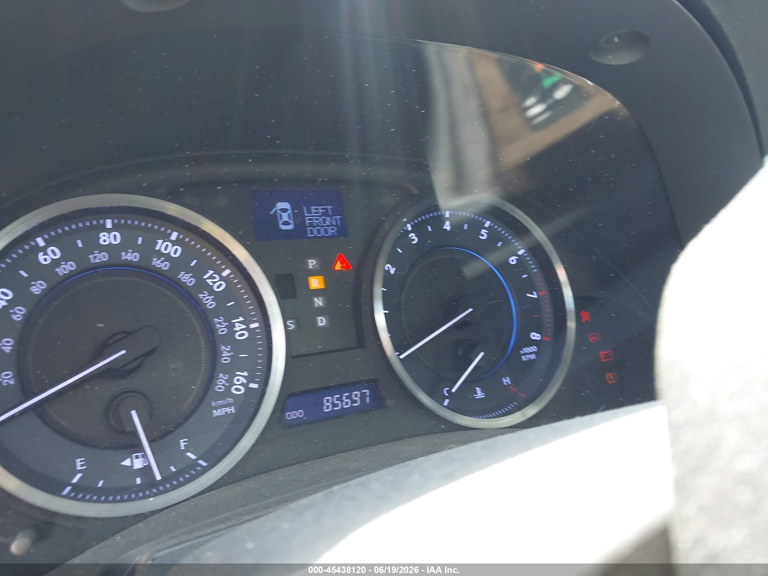 2013 Lexus Is 250   White vin: JTHCF5C20D5063886