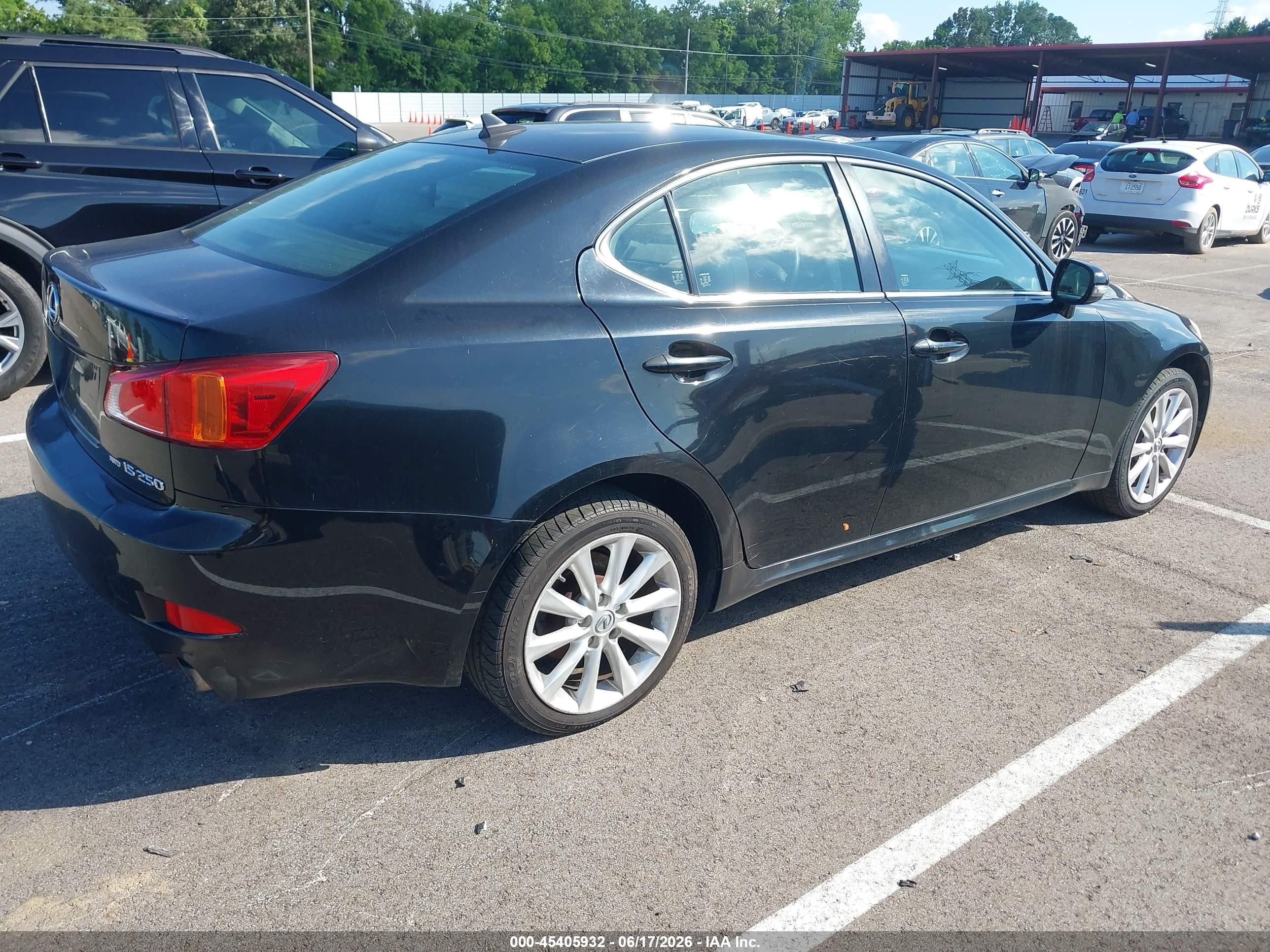 2010 Lexus Is 250   Tan vin: JTHCF5C21A5039091