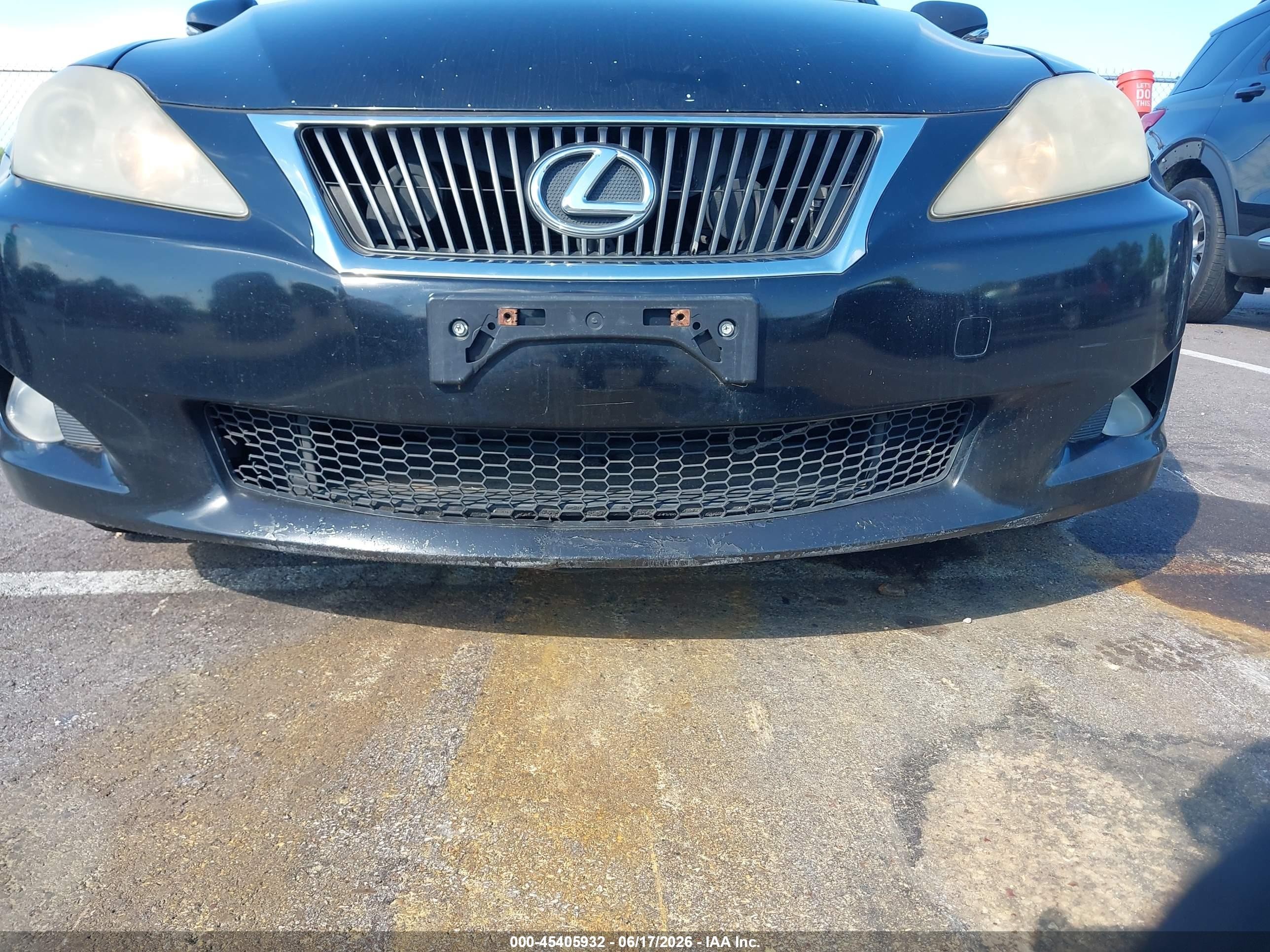 2010 Lexus Is 250   Tan vin: JTHCF5C21A5039091