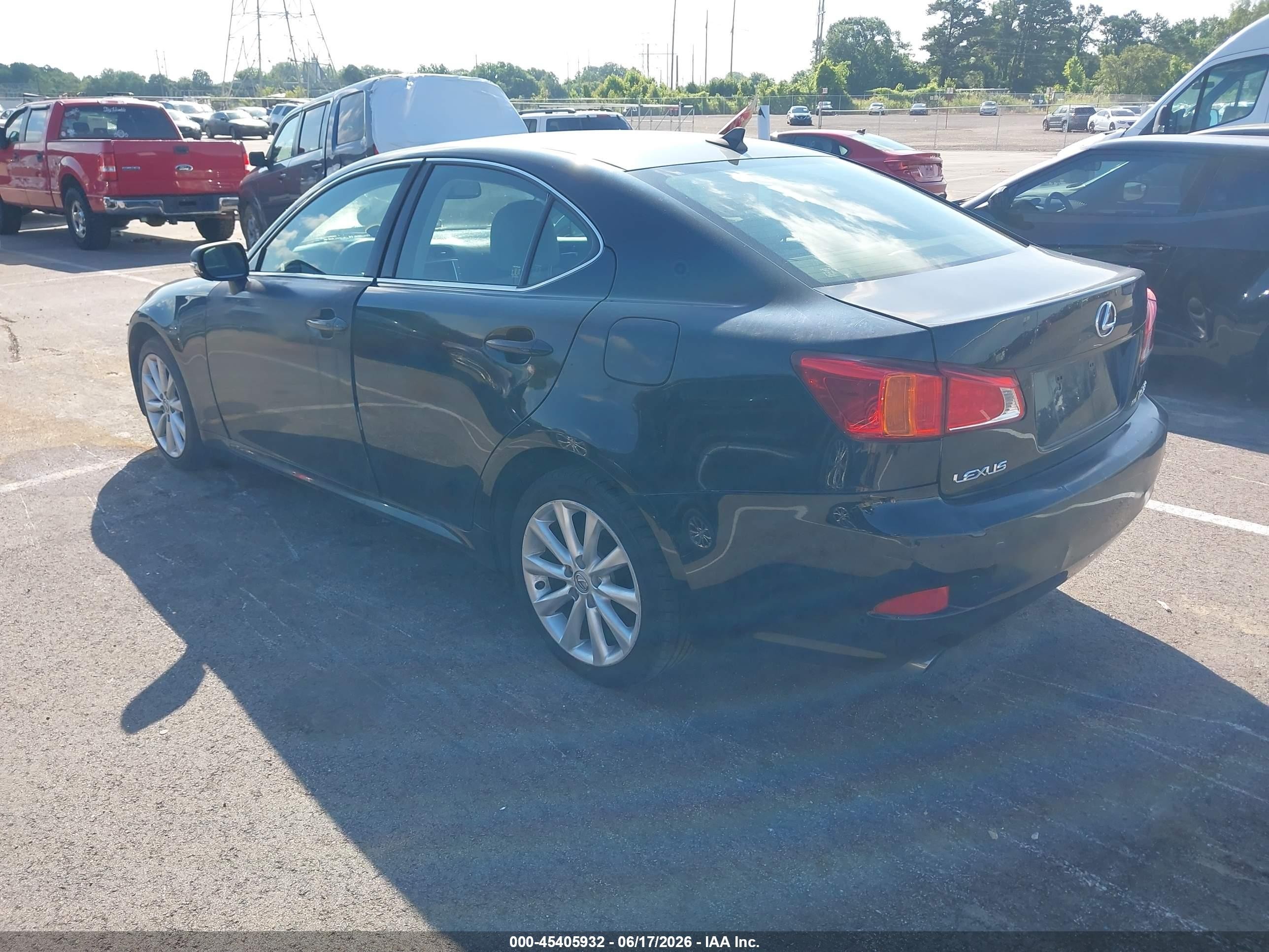2010 Lexus Is 250   Tan vin: JTHCF5C21A5039091