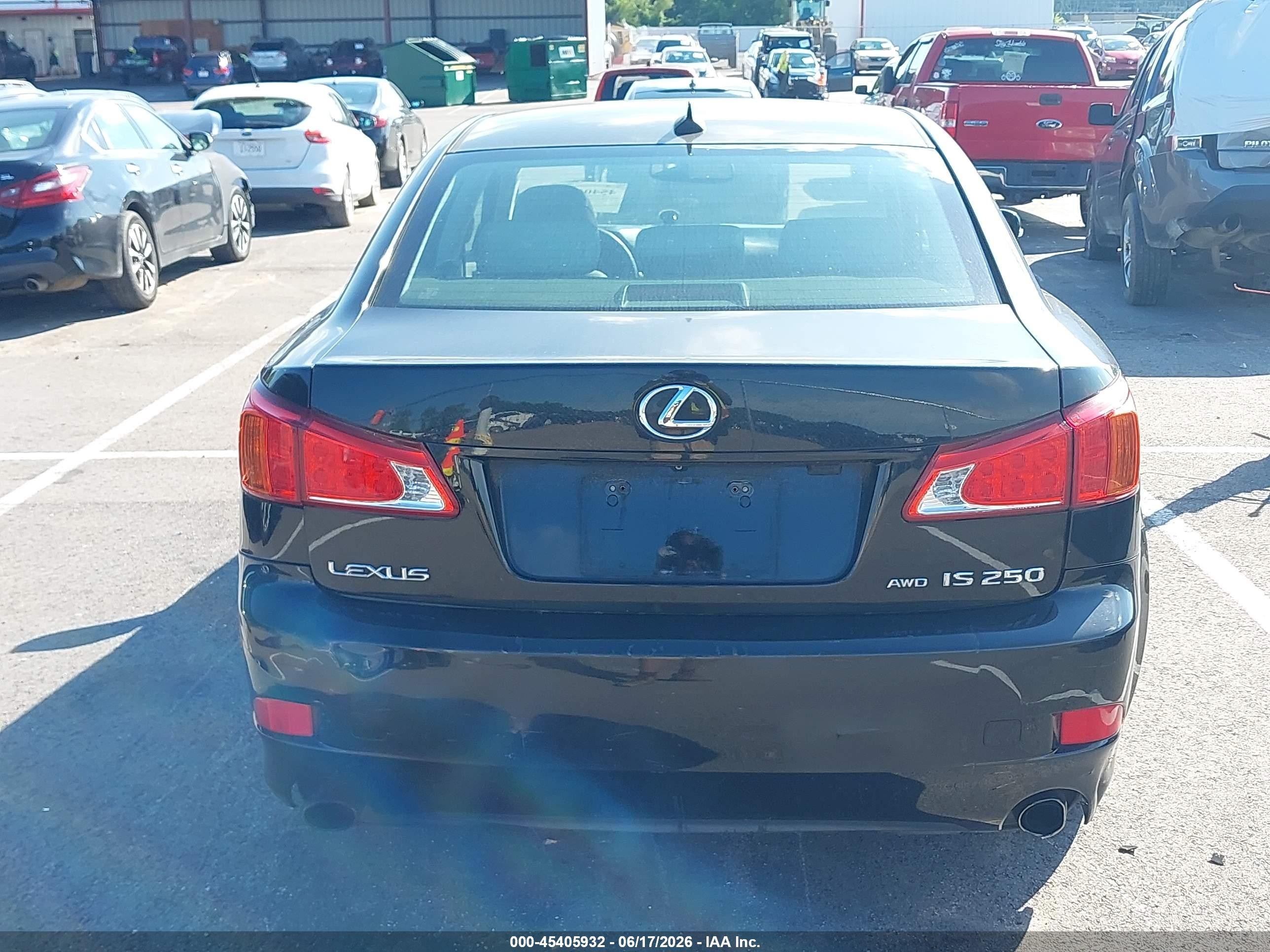 2010 Lexus Is 250   Tan vin: JTHCF5C21A5039091