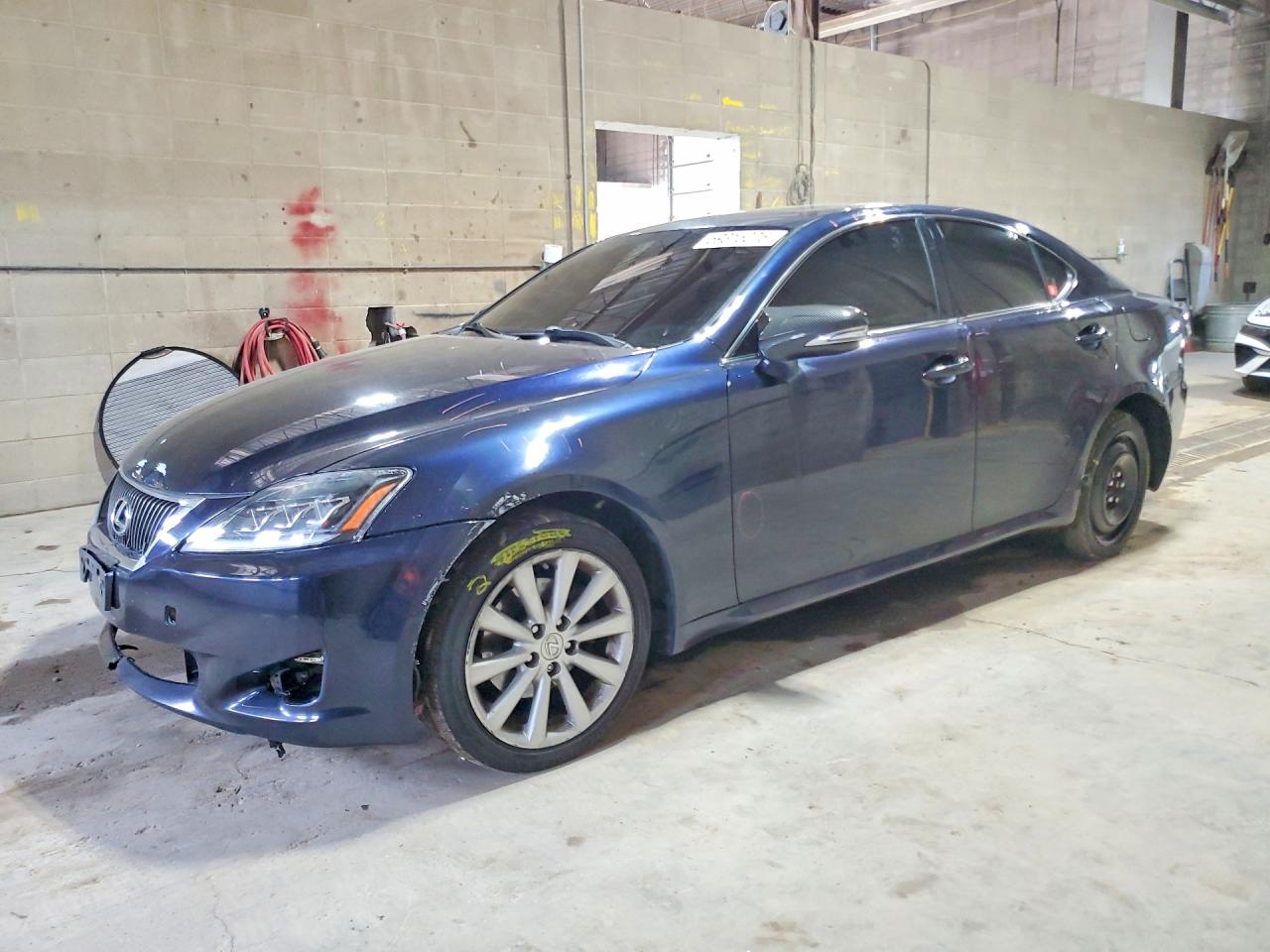 2010 Lexus Is 250 Blue vin: JTHCF5C21A5041519