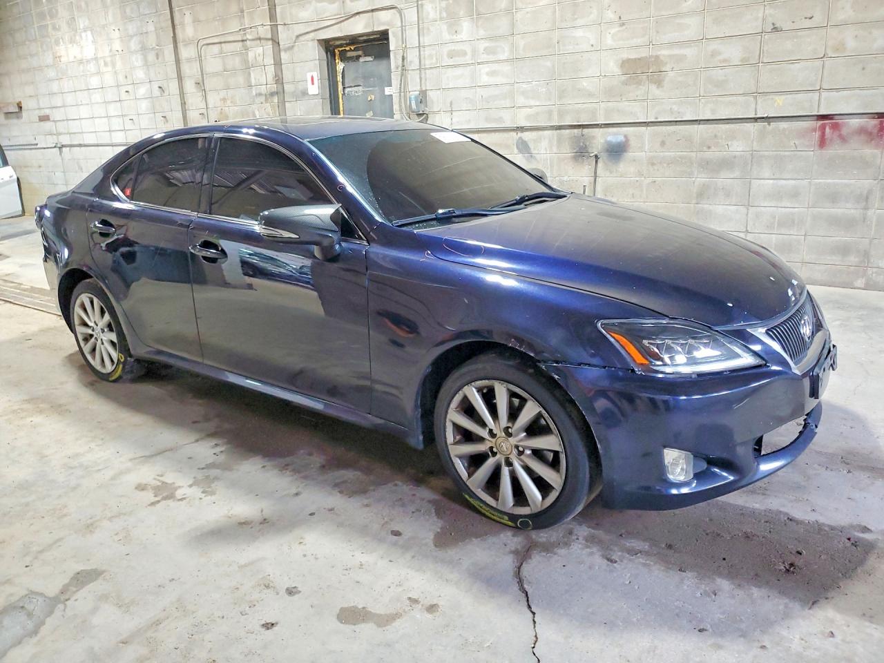 2010 Lexus Is 250 Blue vin: JTHCF5C21A5041519