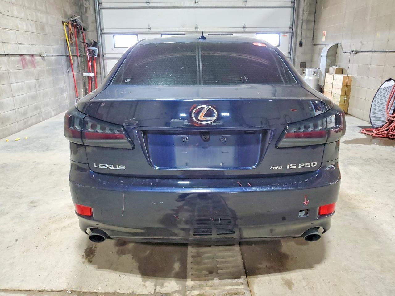 2010 Lexus Is 250 Blue vin: JTHCF5C21A5041519