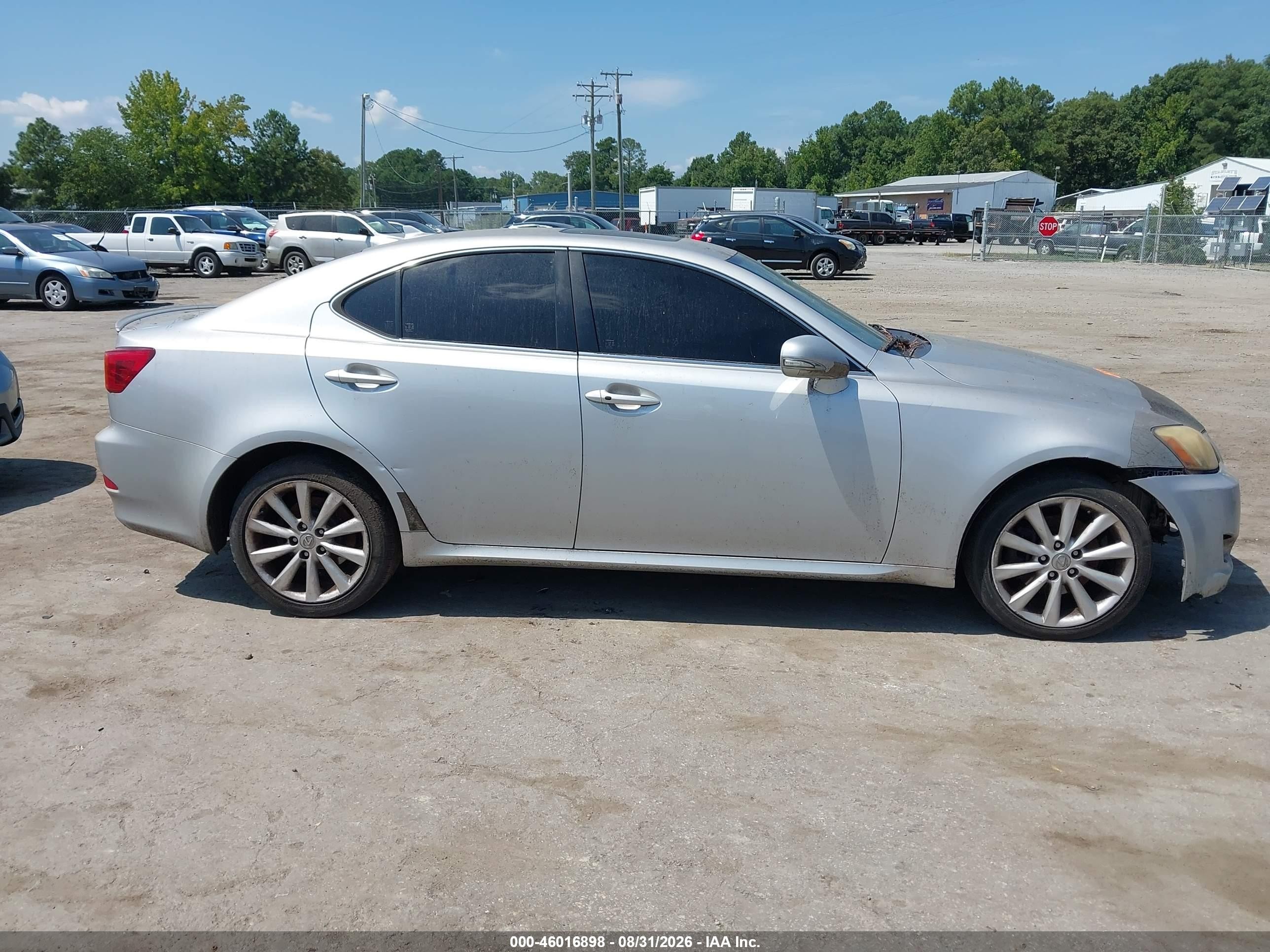 2010 Lexus Is 250   Silver vin: JTHCF5C21A5043237