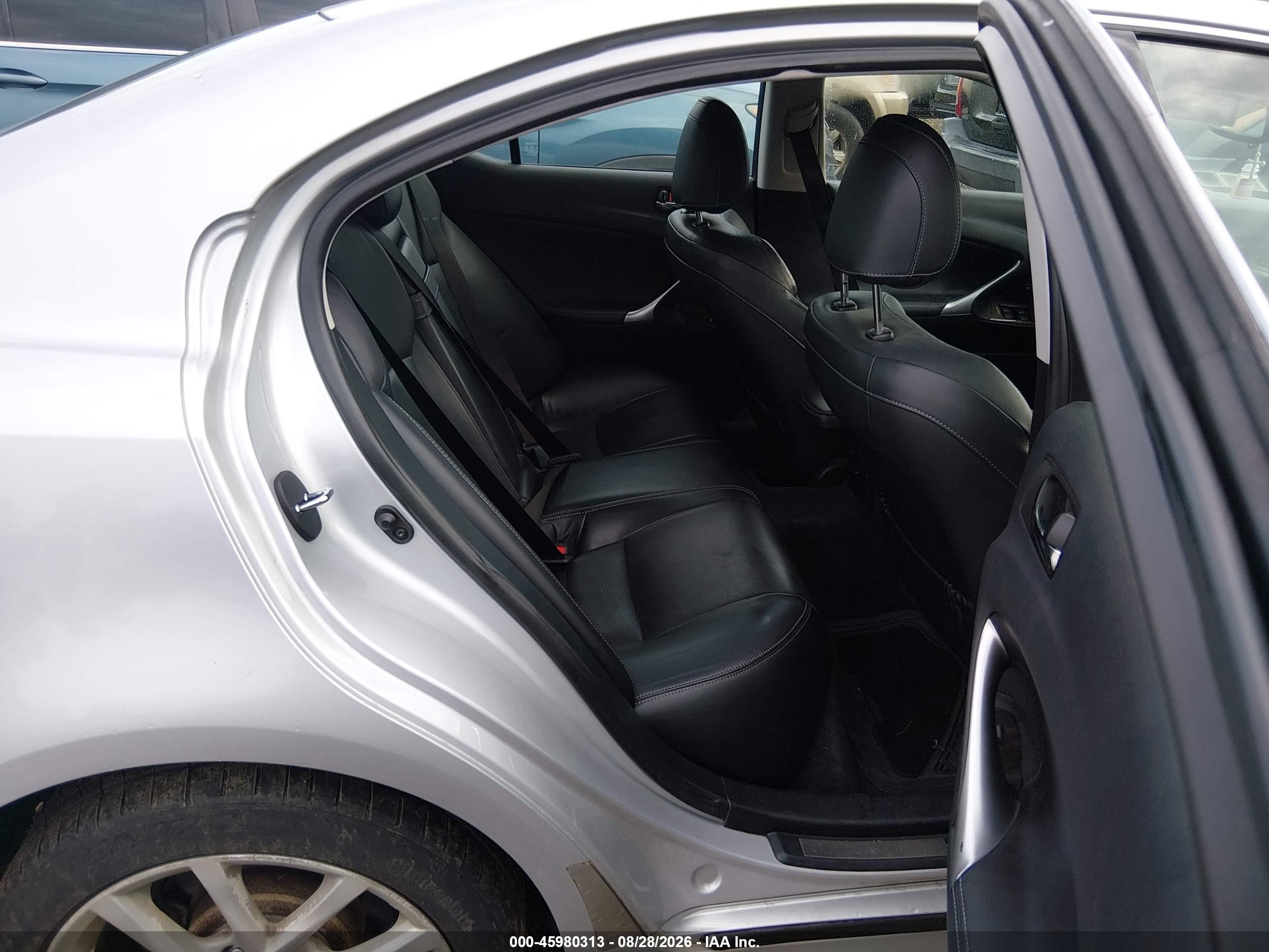 2011 Lexus Is 250 Серебряный vin: JTHCF5C21B5047127