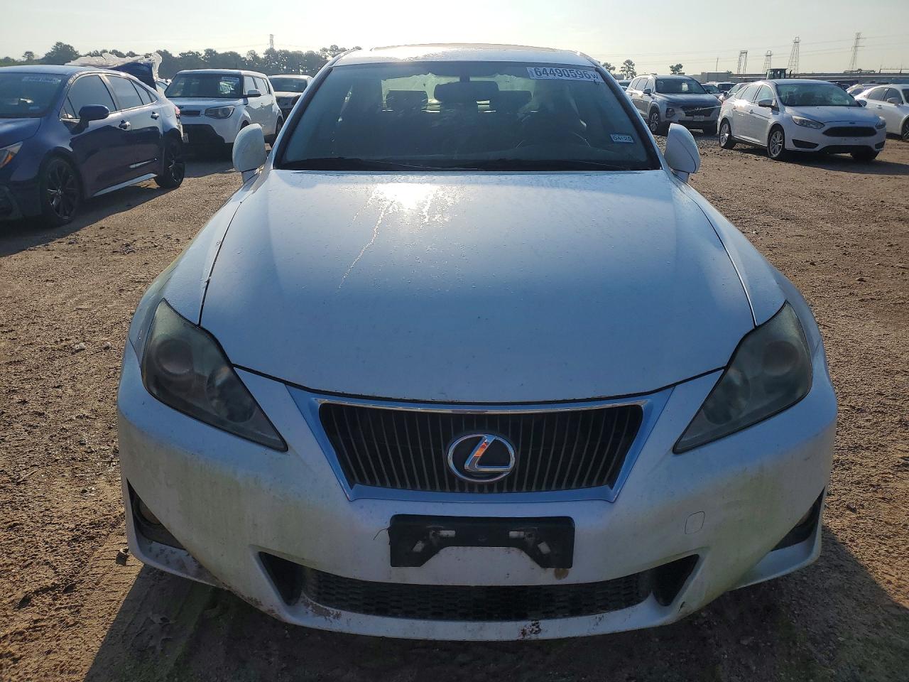 2011 Lexus Is 250 White vin: JTHCF5C21B5048990
